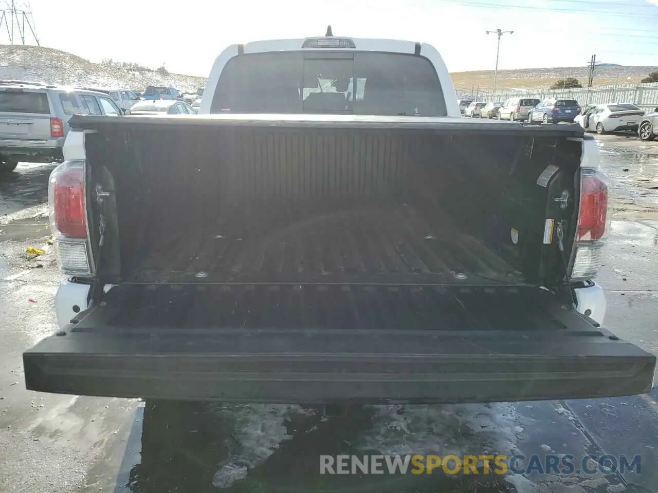 6 fotografías del automóvil dañado 3TMCZ5AN7NM492542 TOYOTA TACOMA 2022