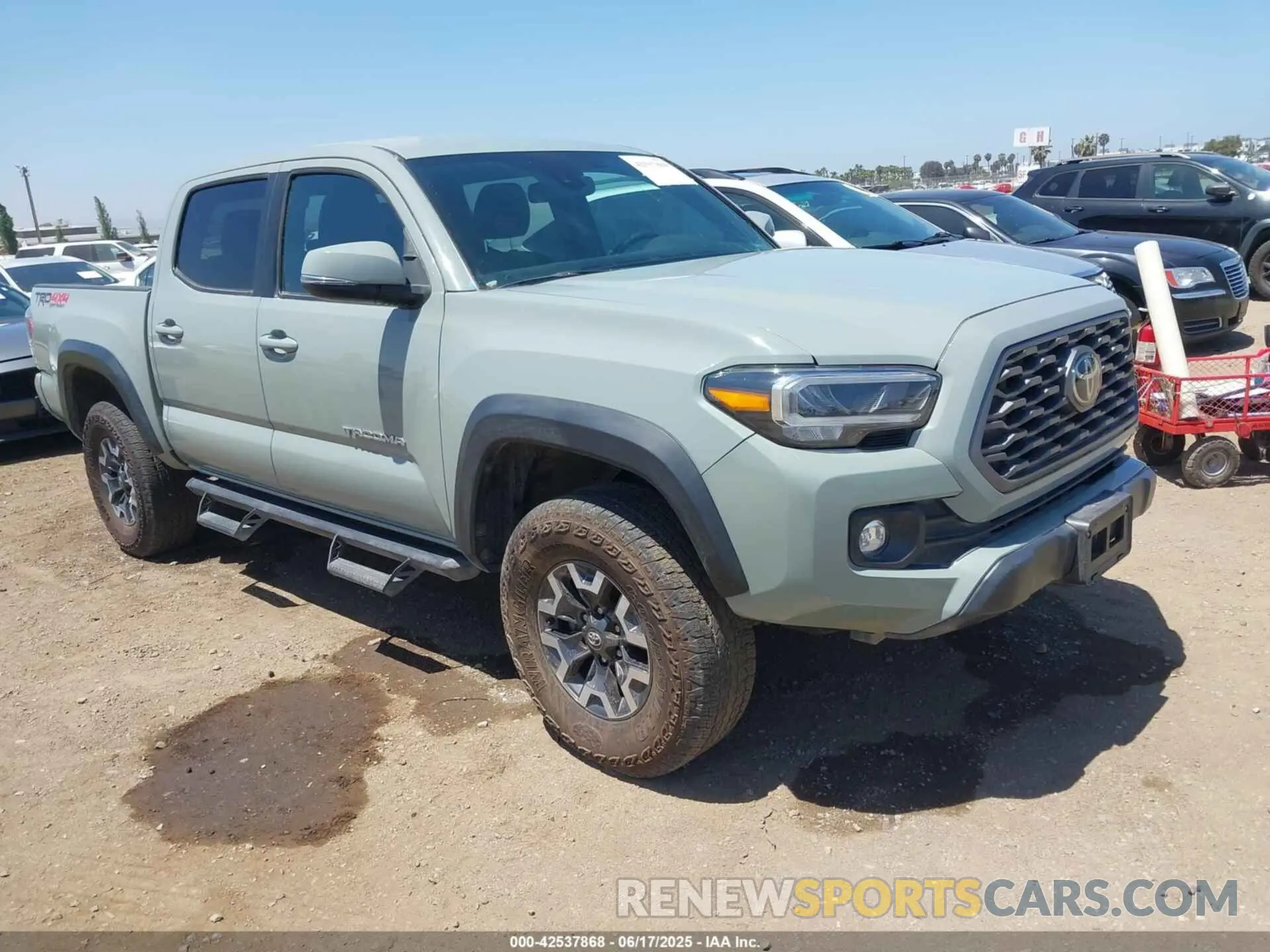 1 fotografías del automóvil dañado 3TMCZ5AN7NM501028 TOYOTA TACOMA 2022