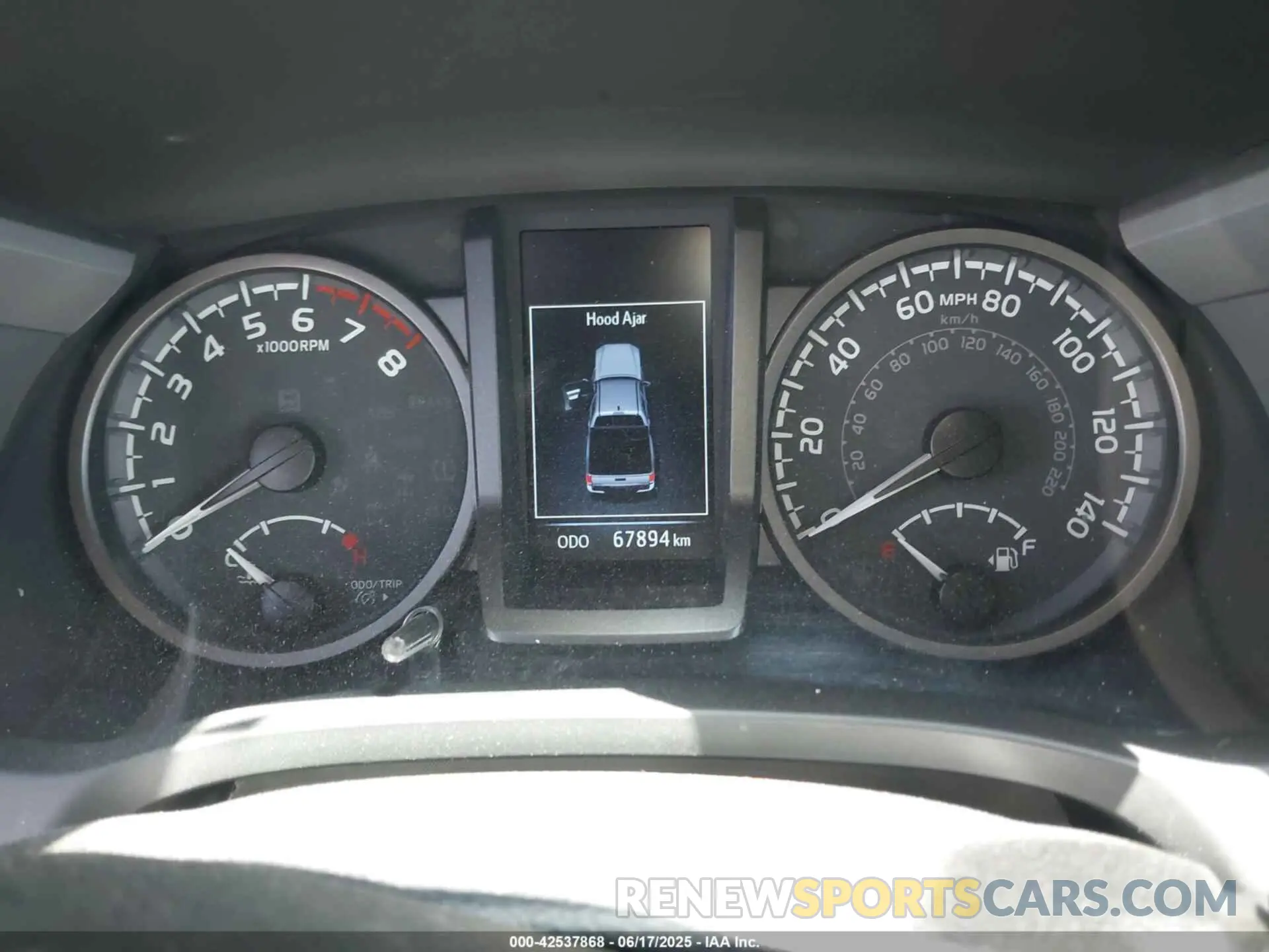 7 fotografías del automóvil dañado 3TMCZ5AN7NM501028 TOYOTA TACOMA 2022