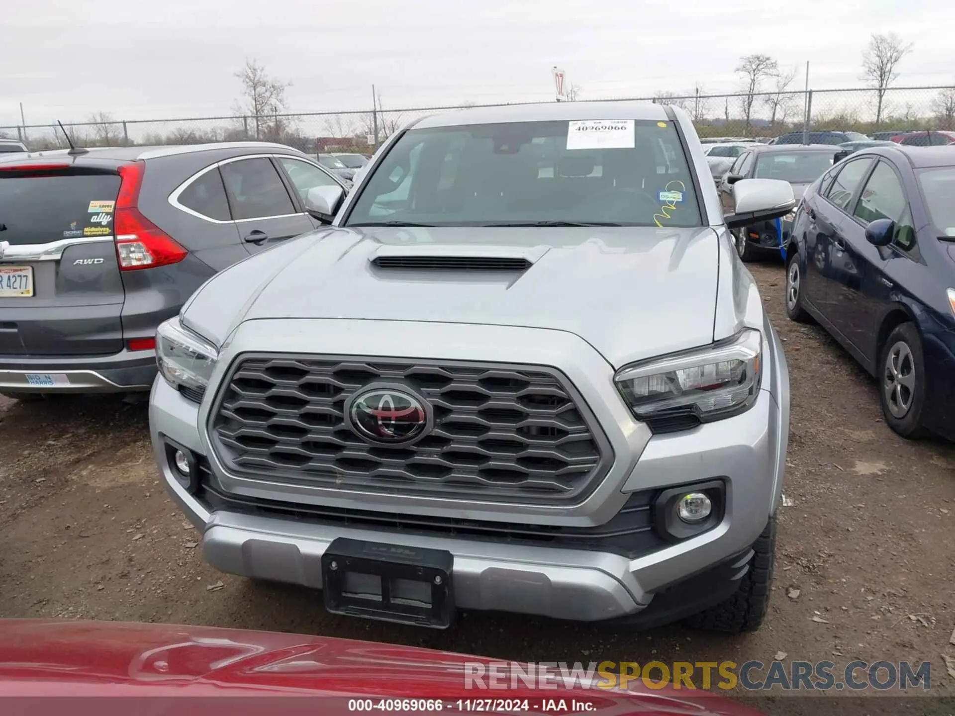12 fotografías del automóvil dañado 3TMCZ5AN7NM509680 TOYOTA TACOMA 2022
