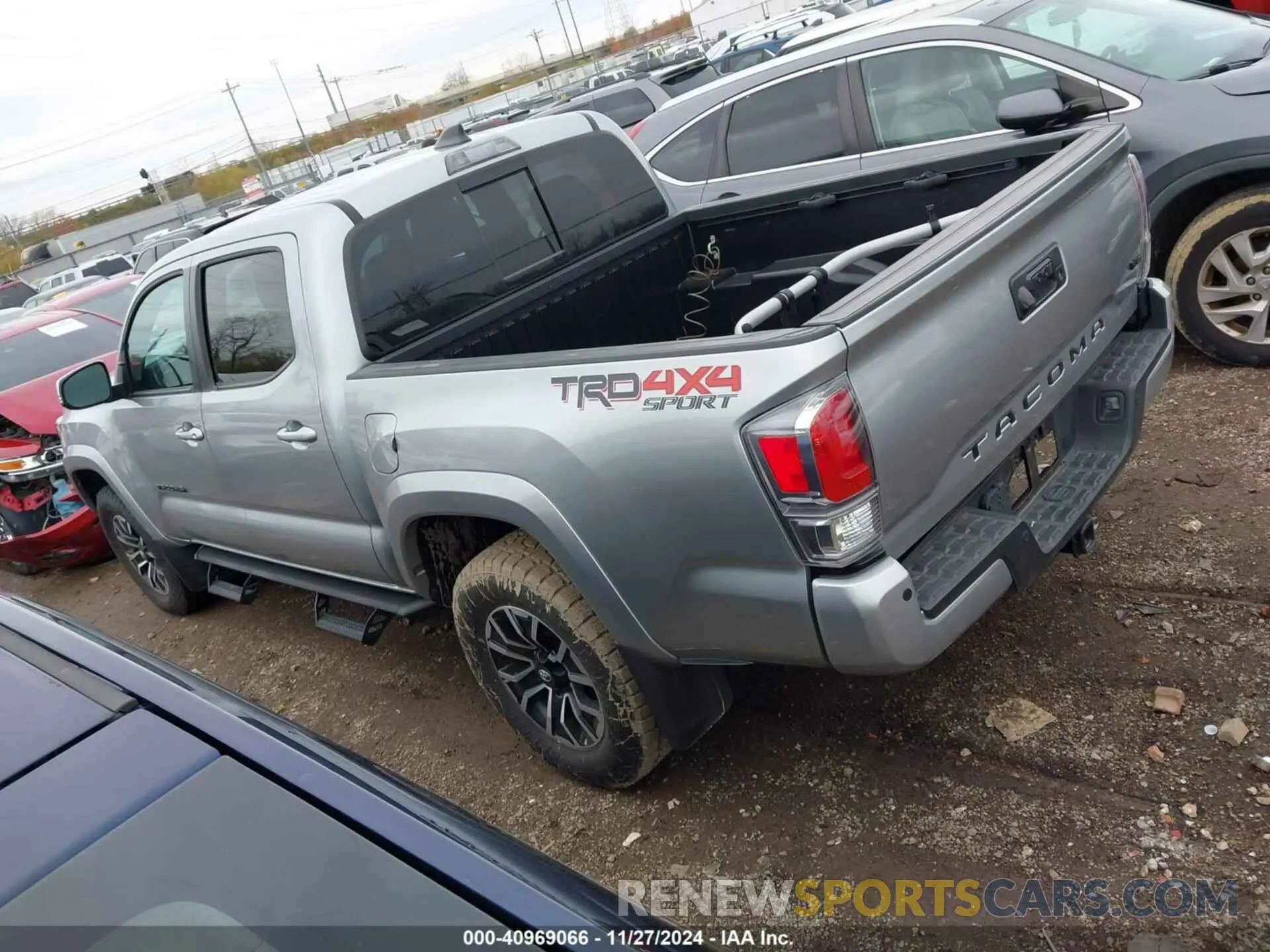 3 fotografías del automóvil dañado 3TMCZ5AN7NM509680 TOYOTA TACOMA 2022