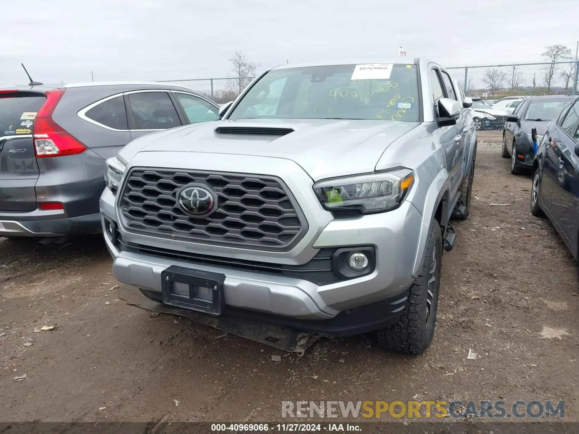 6 fotografías del automóvil dañado 3TMCZ5AN7NM509680 TOYOTA TACOMA 2022