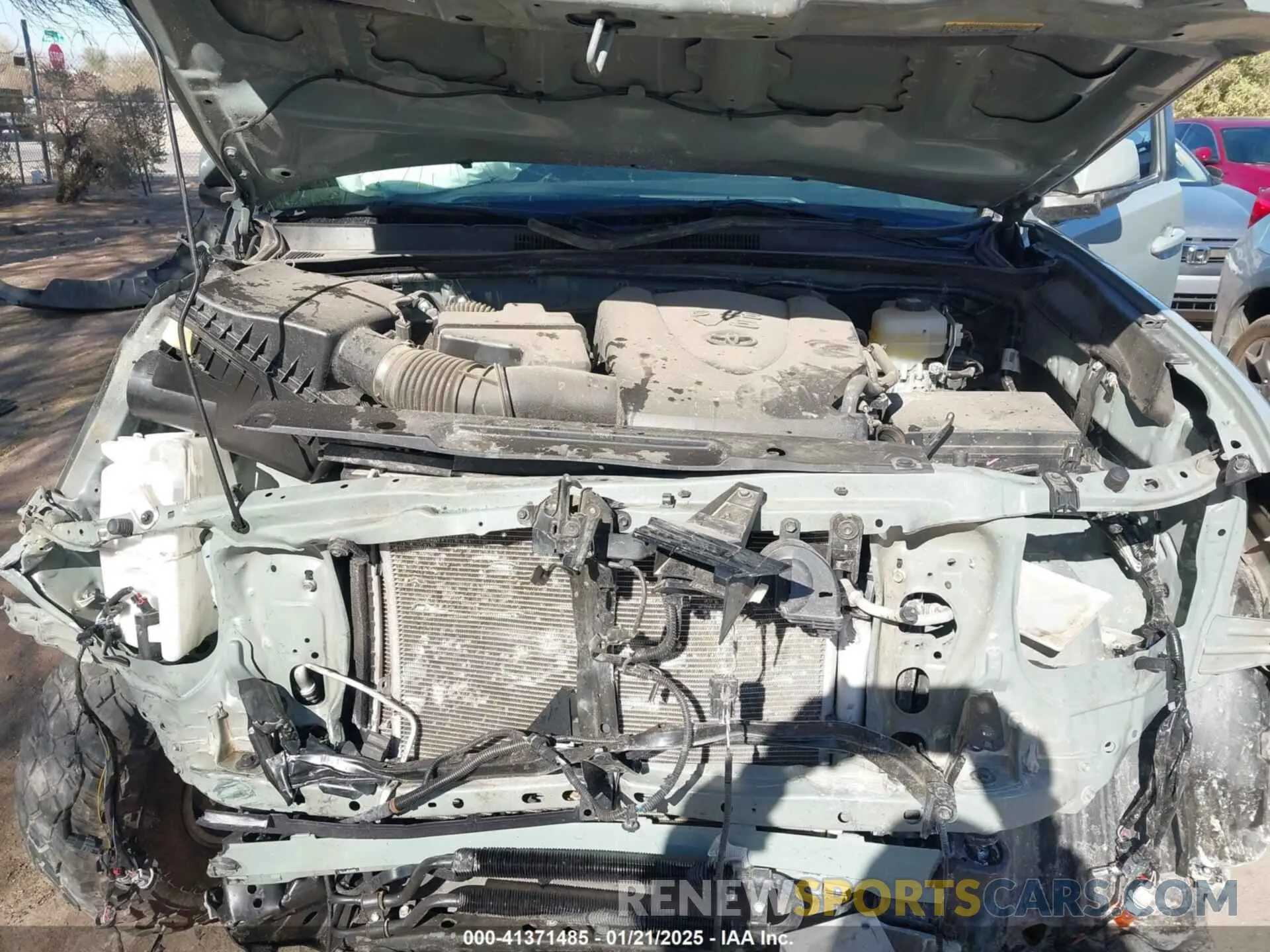 10 fotografías del automóvil dañado 3TMCZ5AN7NM529797 TOYOTA TACOMA 2022