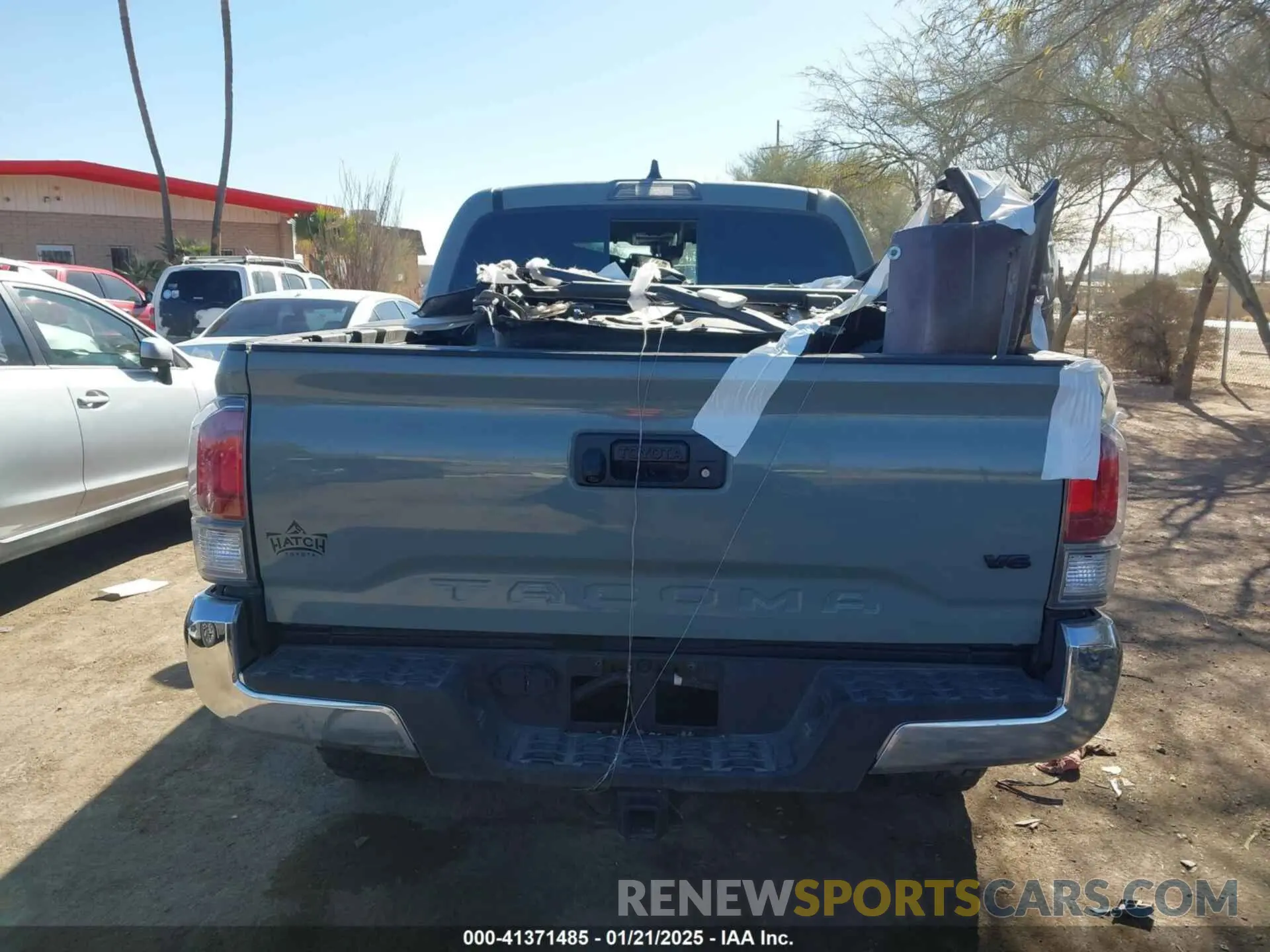 16 fotografías del automóvil dañado 3TMCZ5AN7NM529797 TOYOTA TACOMA 2022