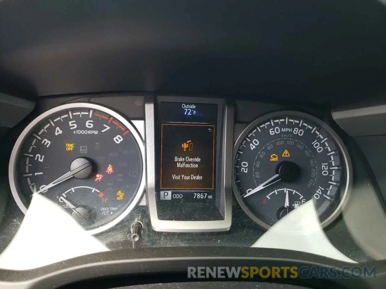8 fotografías del automóvil dañado 3TMCZ5AN8NM454172 TOYOTA TACOMA 2022
