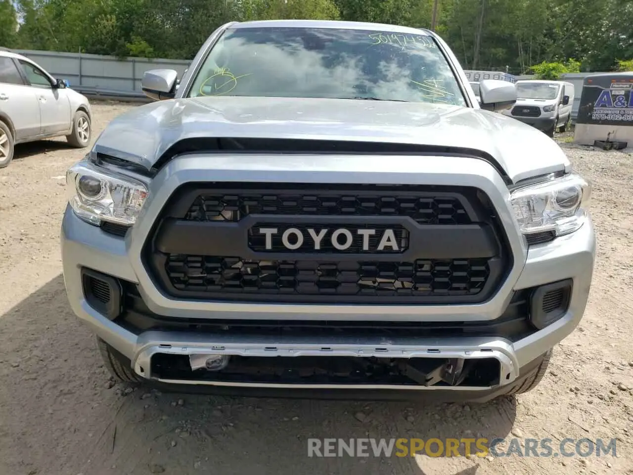 9 fotografías del automóvil dañado 3TMCZ5AN8NM454172 TOYOTA TACOMA 2022