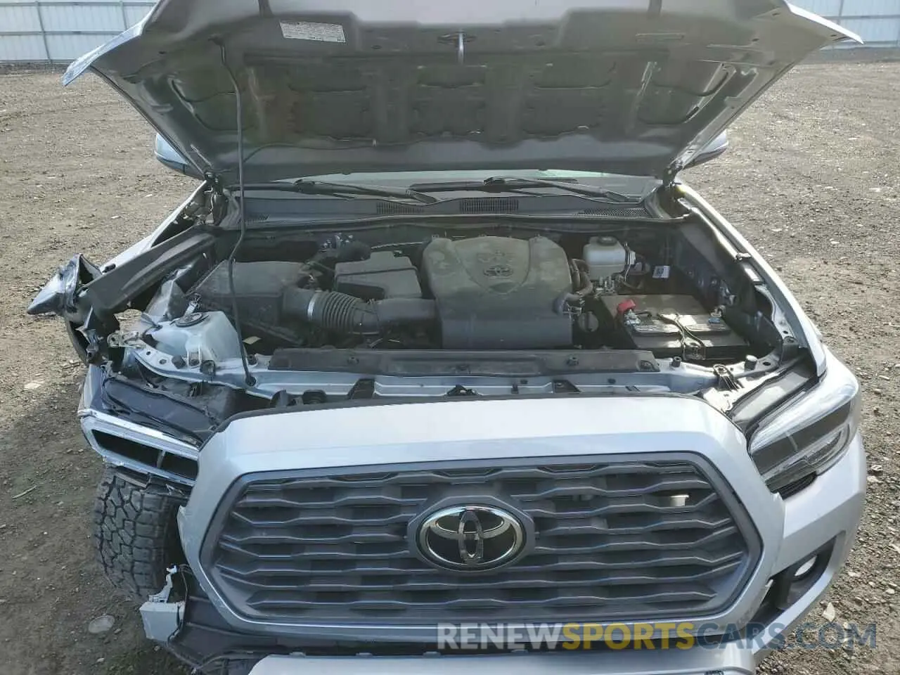 12 fotografías del automóvil dañado 3TMCZ5AN8NM458271 TOYOTA TACOMA 2022