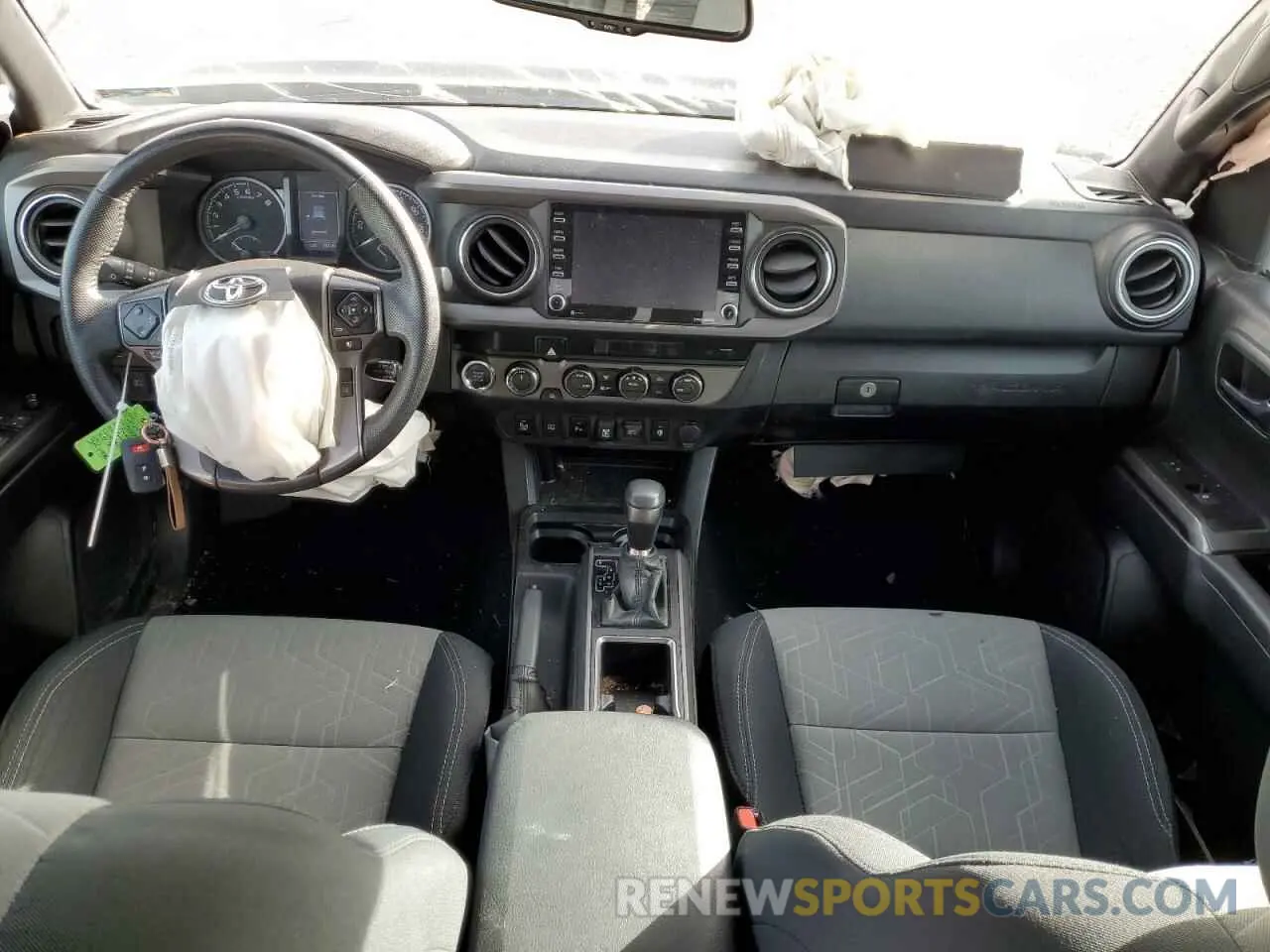 8 fotografías del automóvil dañado 3TMCZ5AN8NM489178 TOYOTA TACOMA 2022