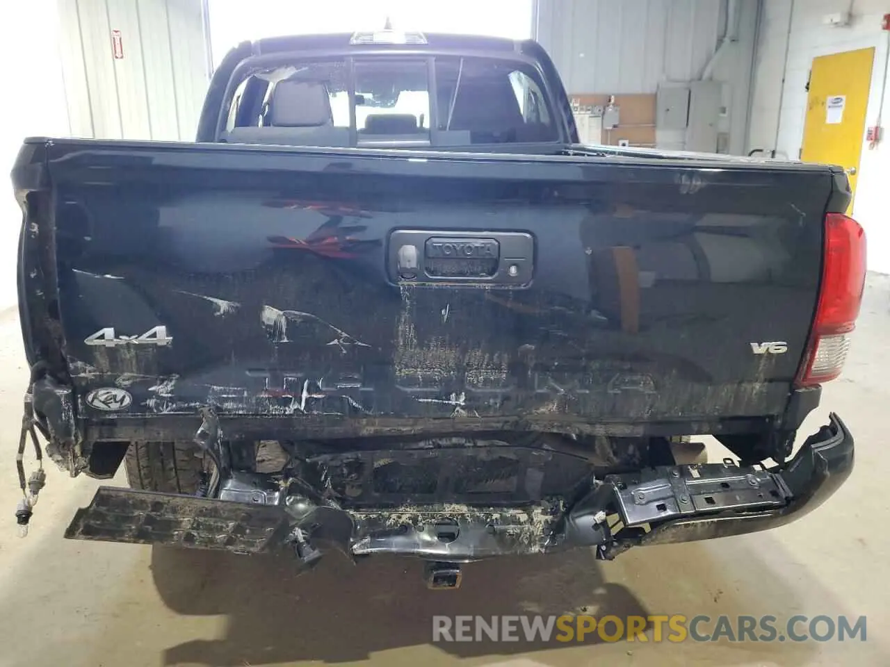6 fotografías del automóvil dañado 3TMCZ5AN8NM501197 TOYOTA TACOMA 2022