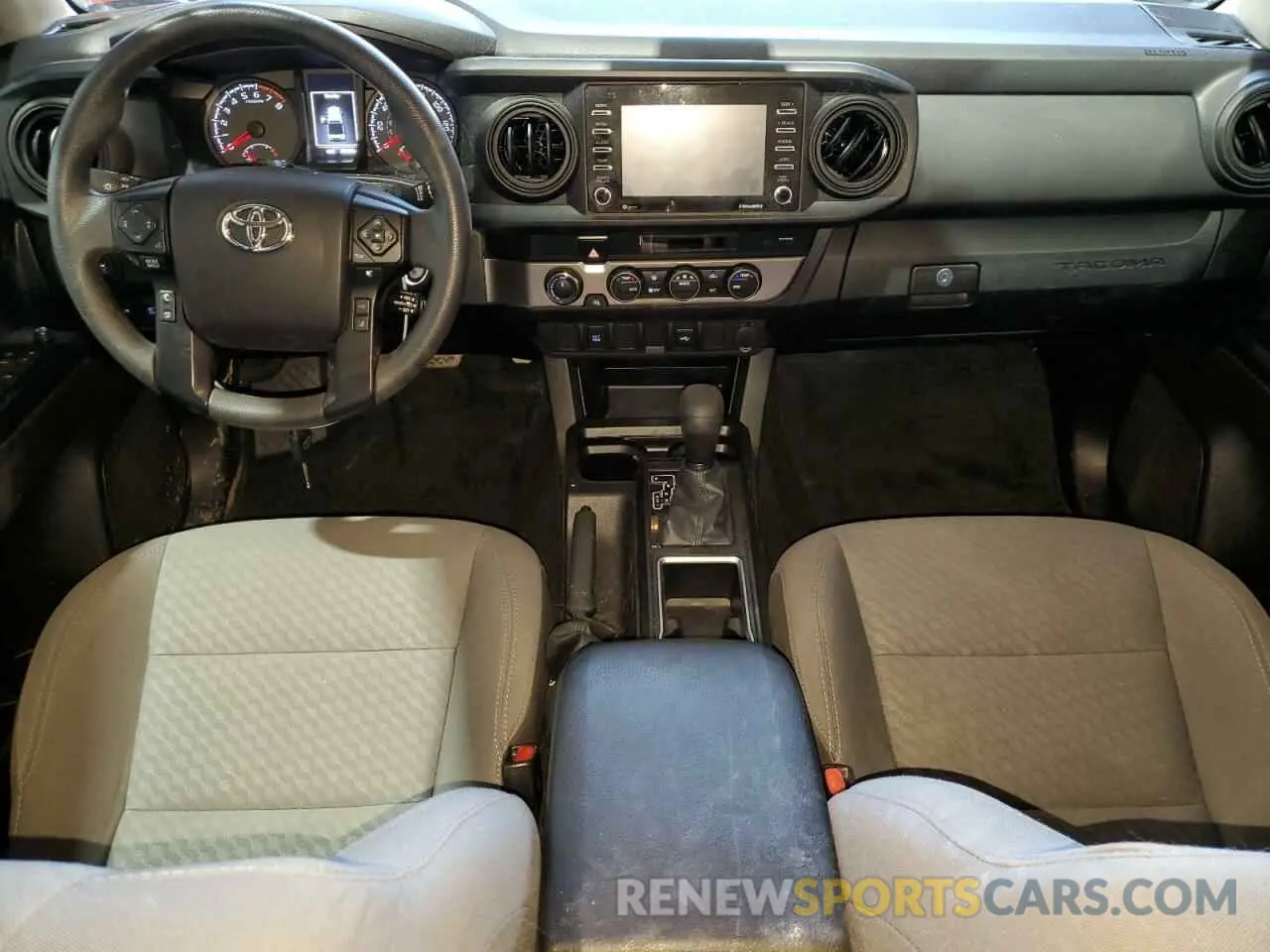 8 fotografías del automóvil dañado 3TMCZ5AN8NM501197 TOYOTA TACOMA 2022