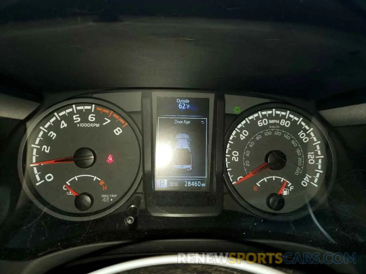 9 fotografías del automóvil dañado 3TMCZ5AN8NM501197 TOYOTA TACOMA 2022