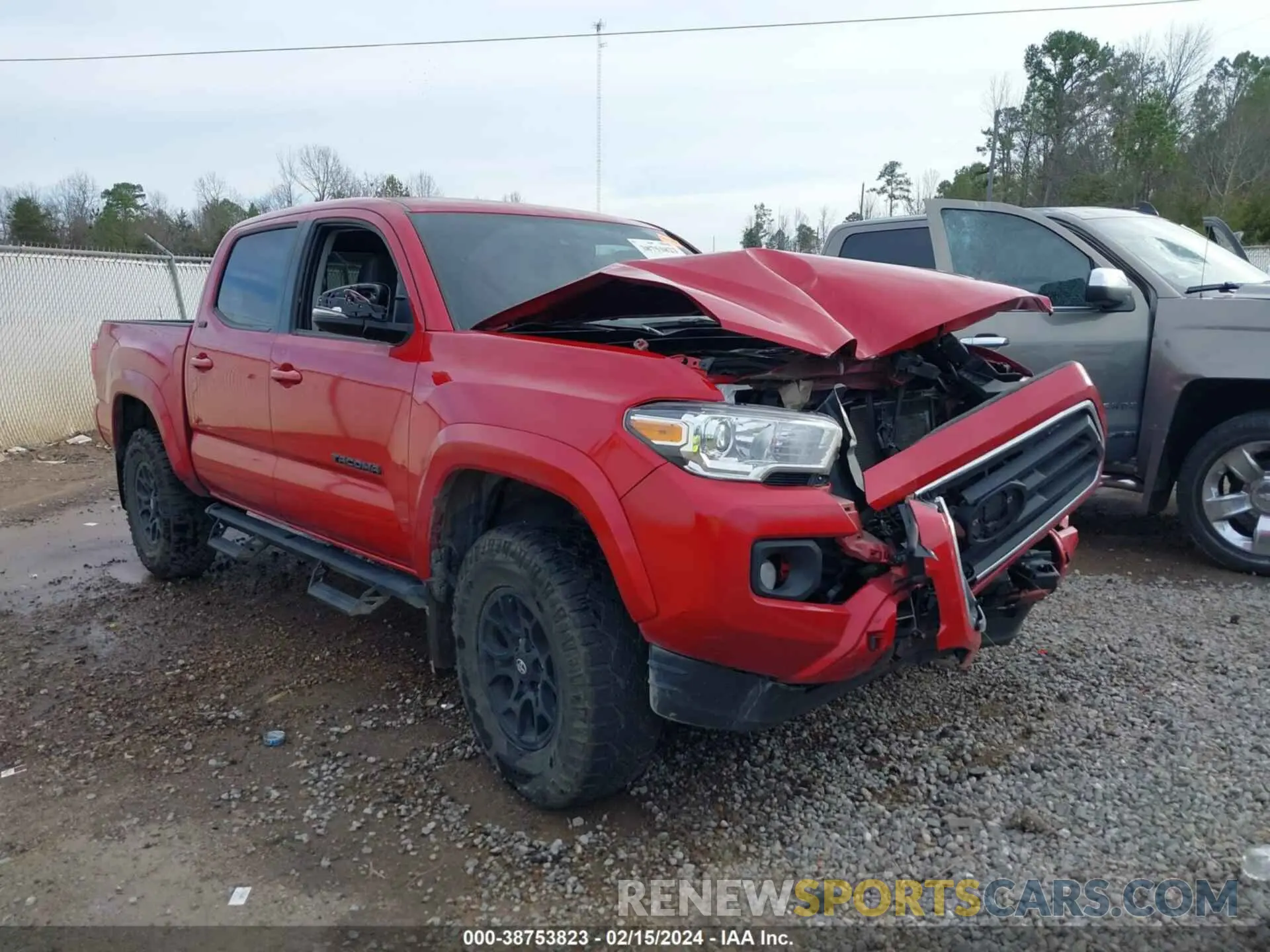 1 fotografías del automóvil dañado 3TMCZ5AN8NM508294 TOYOTA TACOMA 2022