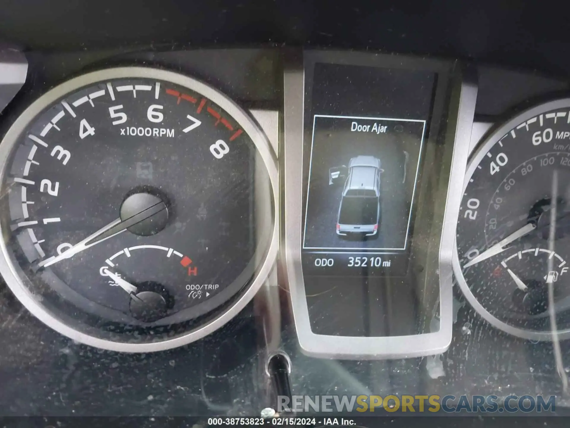 7 fotografías del automóvil dañado 3TMCZ5AN8NM508294 TOYOTA TACOMA 2022
