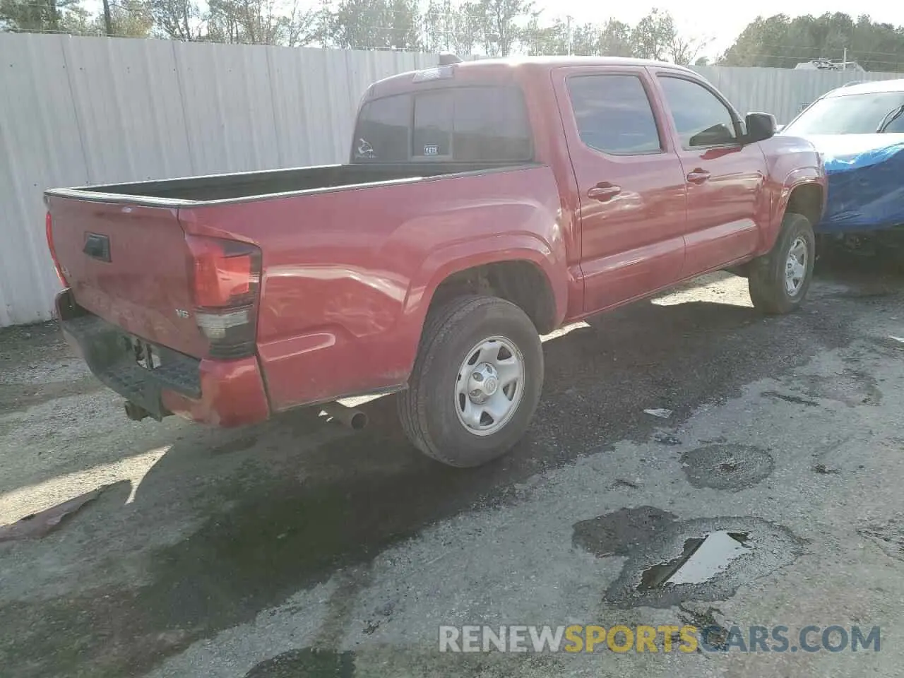 3 fotografías del automóvil dañado 3TMCZ5AN8NM530229 TOYOTA TACOMA 2022
