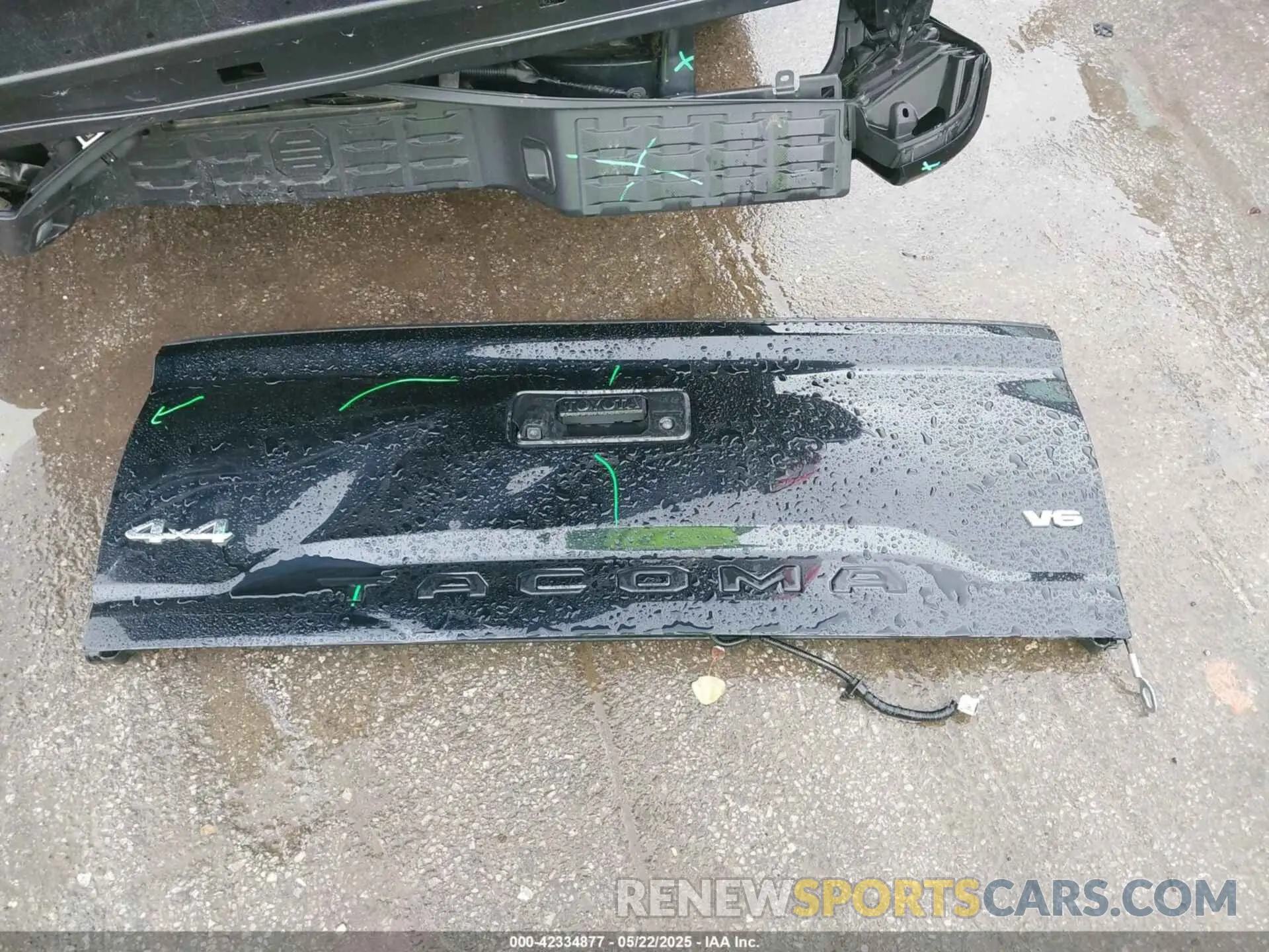 12 fotografías del automóvil dañado 3TMCZ5AN9NM475757 TOYOTA TACOMA 2022