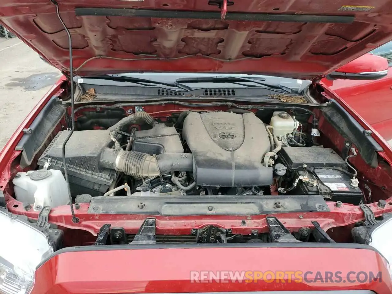 11 fotografías del automóvil dañado 3TMCZ5AN9NM496009 TOYOTA TACOMA 2022