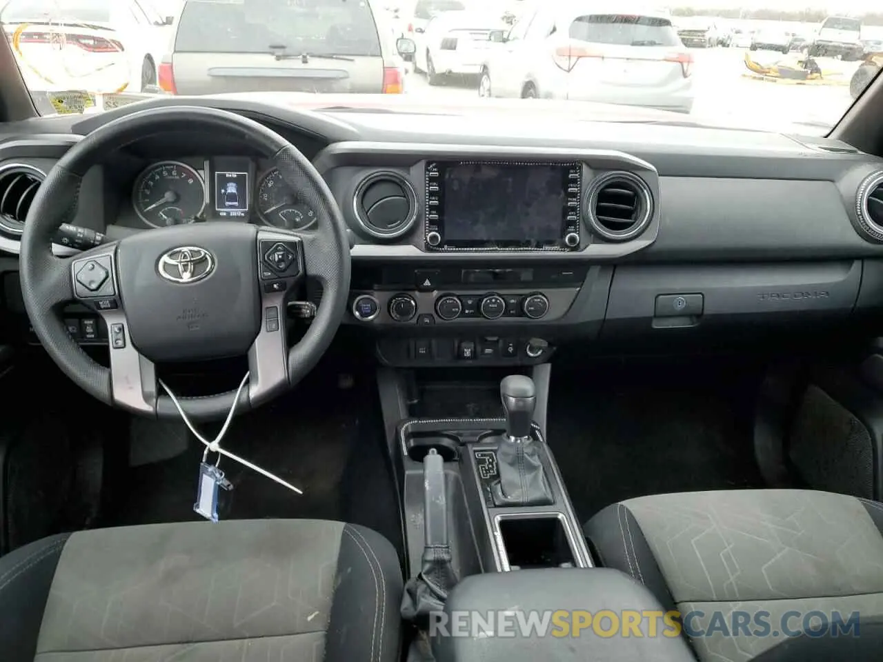 8 fotografías del automóvil dañado 3TMCZ5AN9NM496009 TOYOTA TACOMA 2022