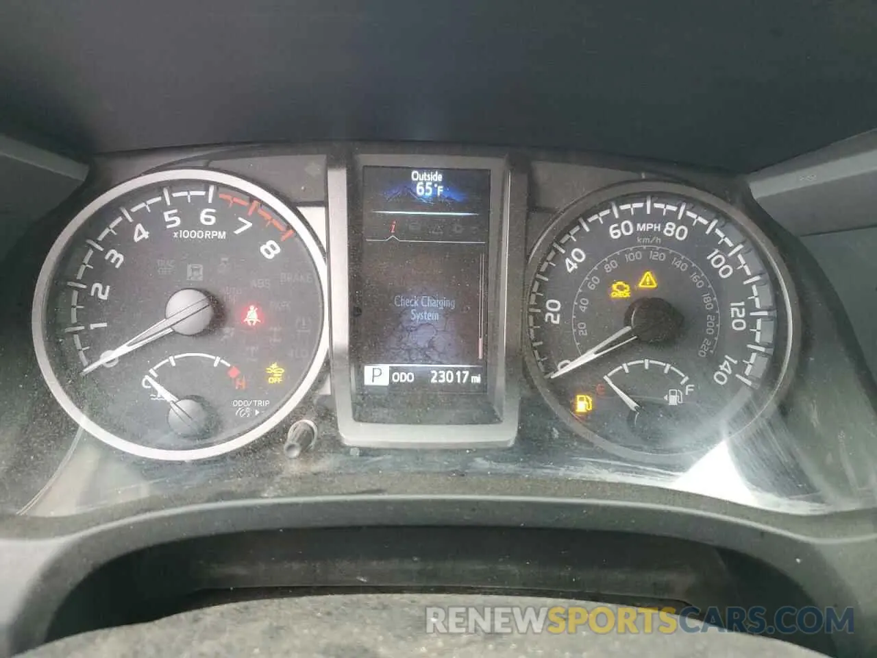 9 fotografías del automóvil dañado 3TMCZ5AN9NM496009 TOYOTA TACOMA 2022