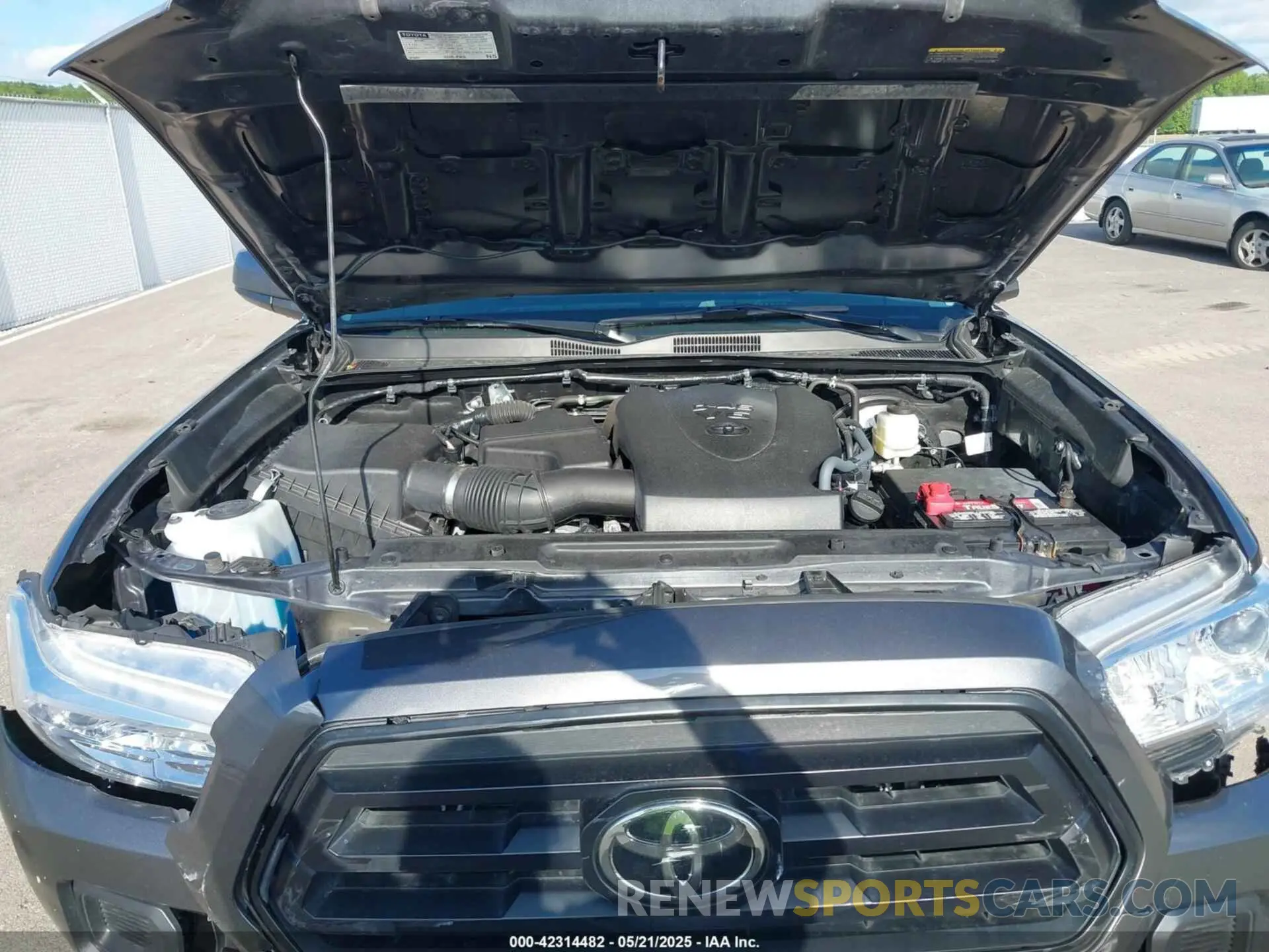 10 fotografías del automóvil dañado 3TMCZ5AN9NM522088 TOYOTA TACOMA 2022