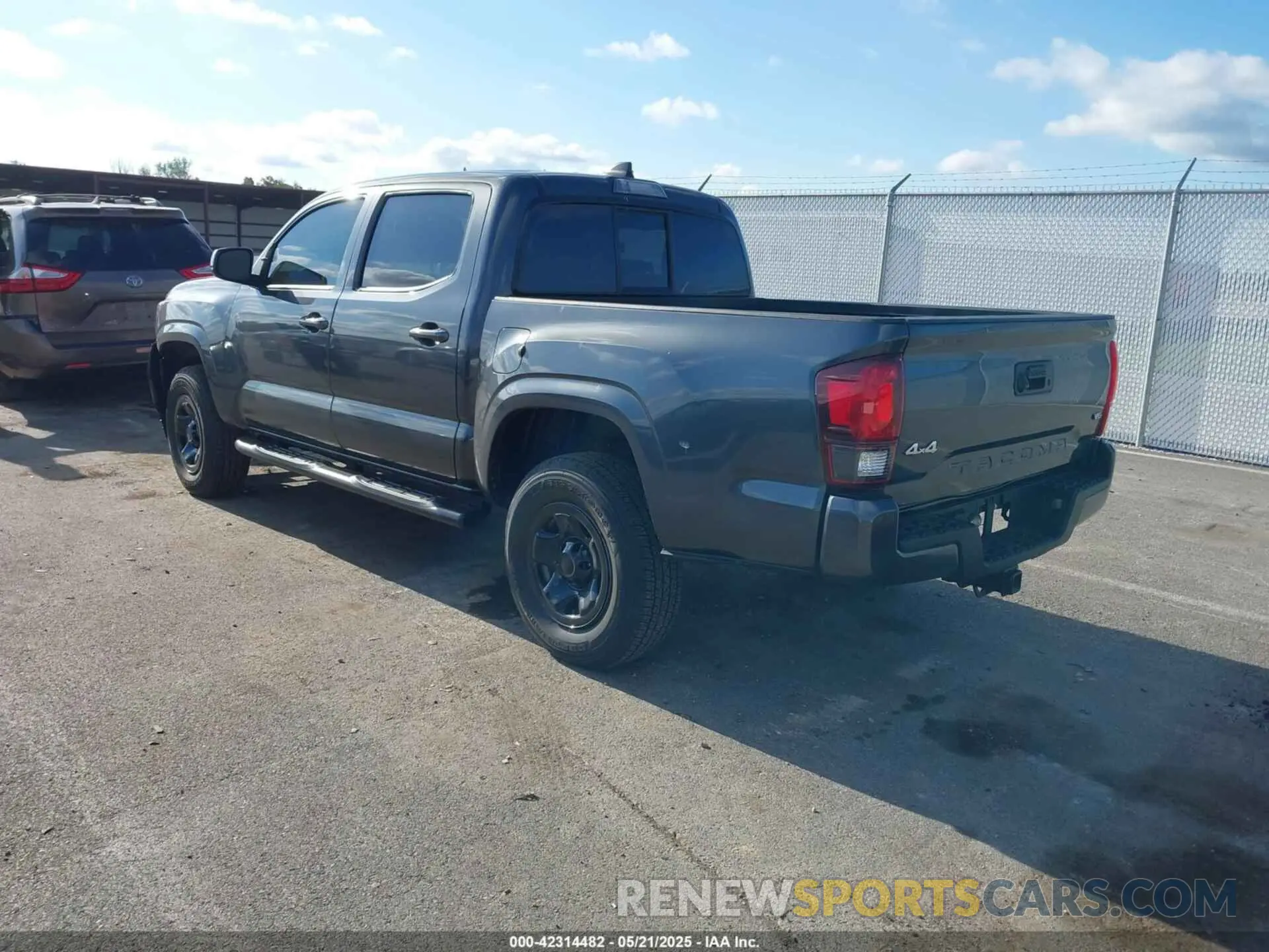 3 fotografías del automóvil dañado 3TMCZ5AN9NM522088 TOYOTA TACOMA 2022