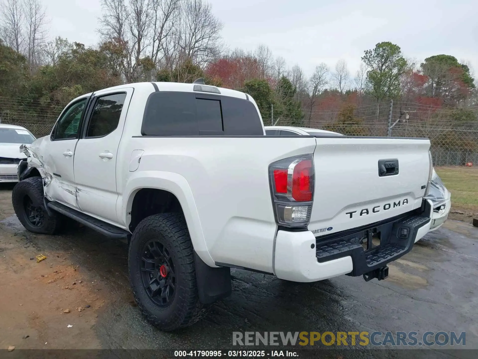 3 fotografías del automóvil dañado 3TMCZ5ANXNM467411 TOYOTA TACOMA 2022