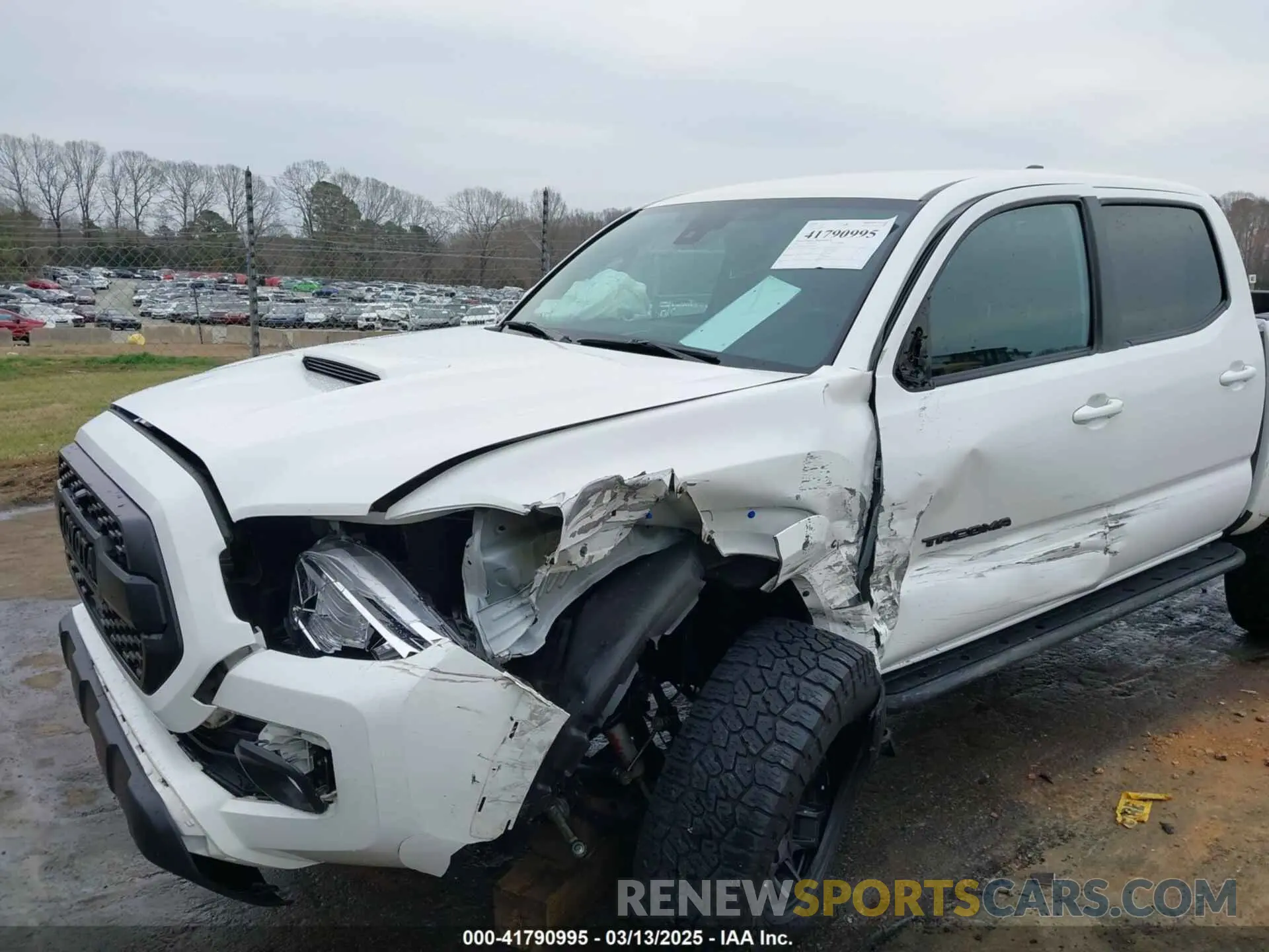 6 fotografías del automóvil dañado 3TMCZ5ANXNM467411 TOYOTA TACOMA 2022