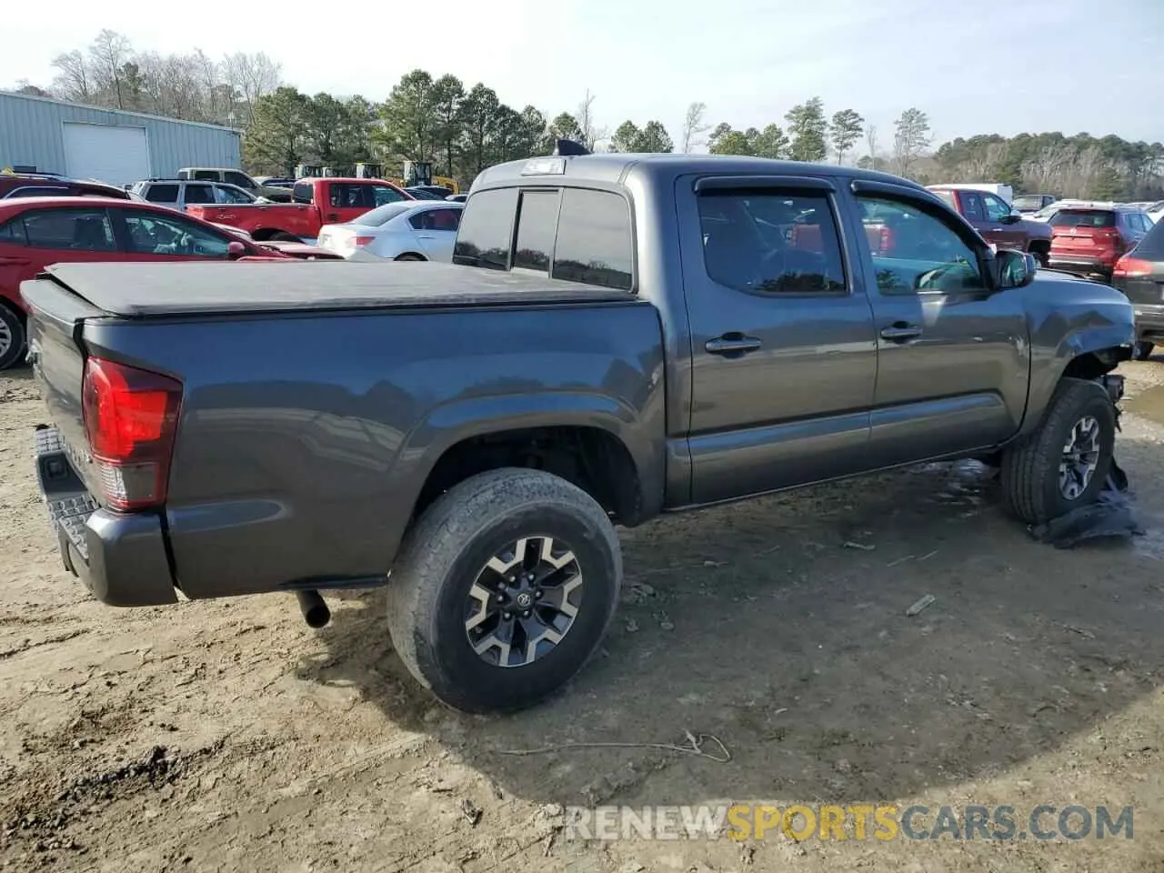 3 fotografías del automóvil dañado 3TMCZ5ANXNM473533 TOYOTA TACOMA 2022