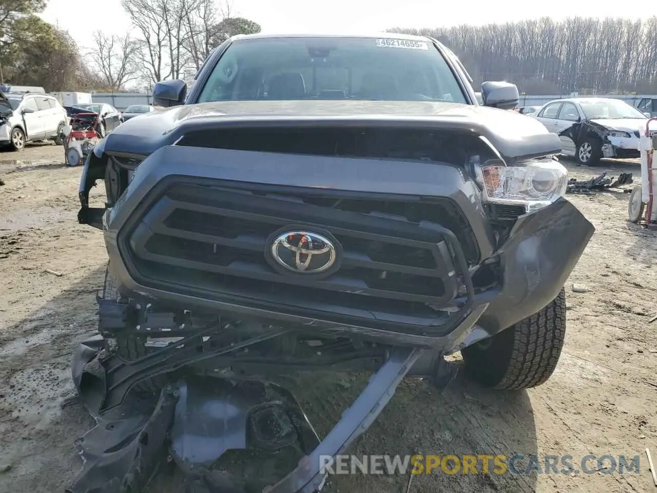 5 fotografías del automóvil dañado 3TMCZ5ANXNM473533 TOYOTA TACOMA 2022