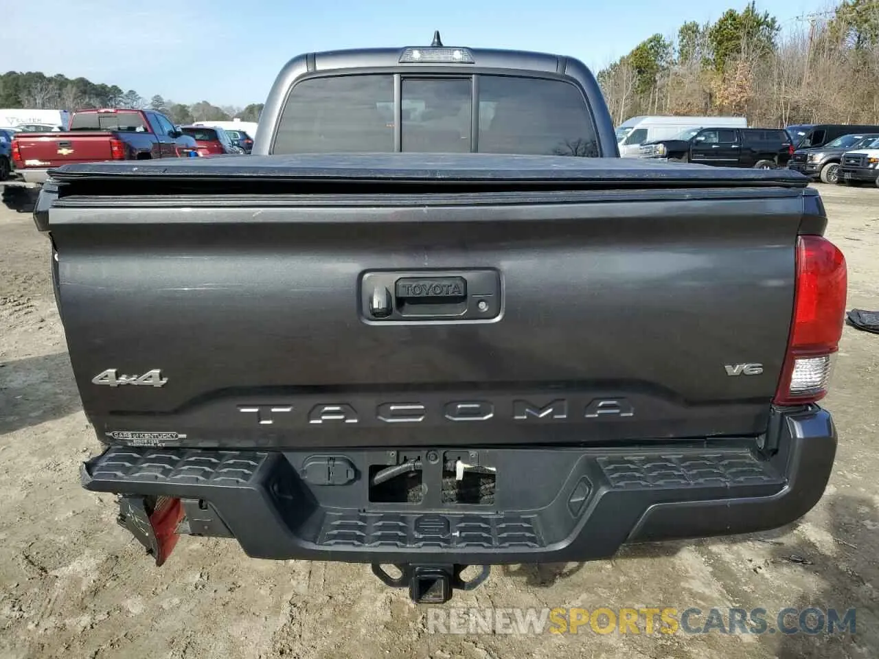 6 fotografías del automóvil dañado 3TMCZ5ANXNM473533 TOYOTA TACOMA 2022