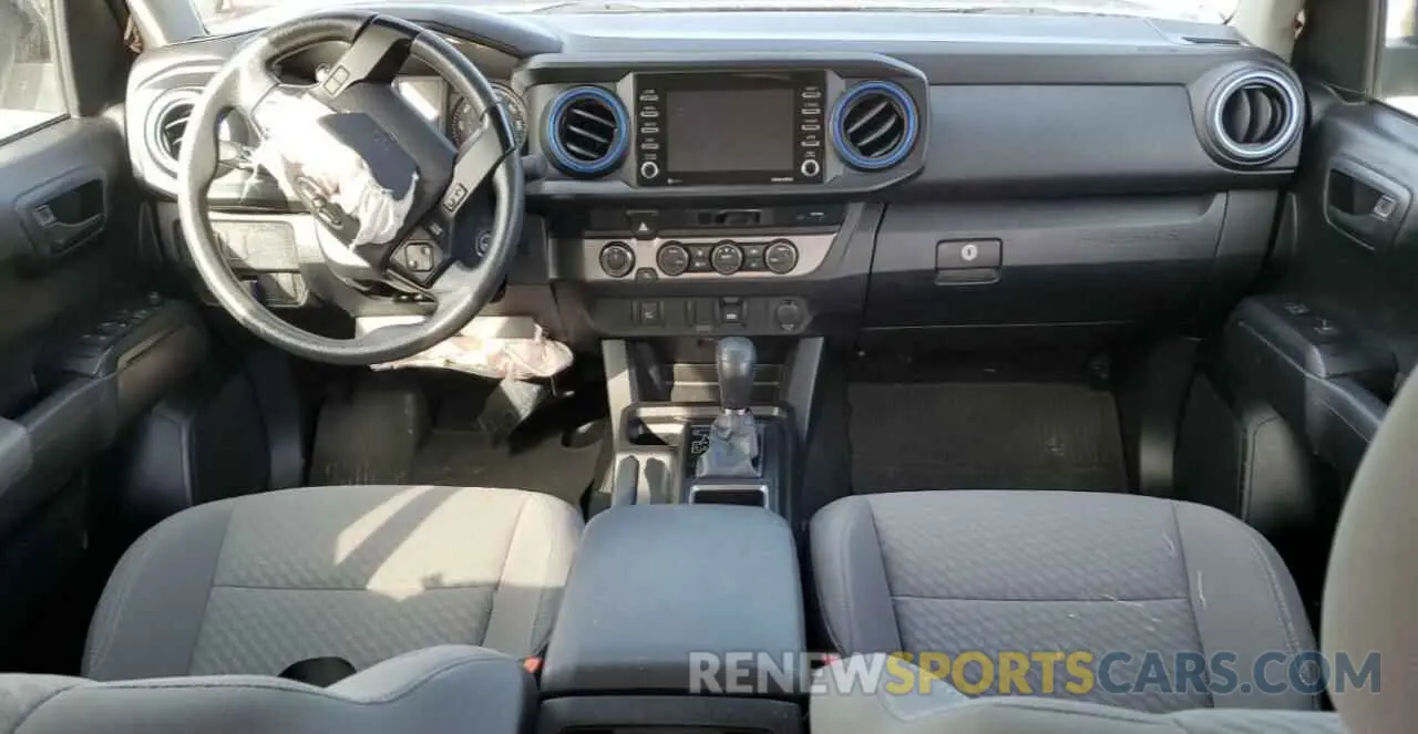 8 fotografías del automóvil dañado 3TMCZ5ANXNM473533 TOYOTA TACOMA 2022