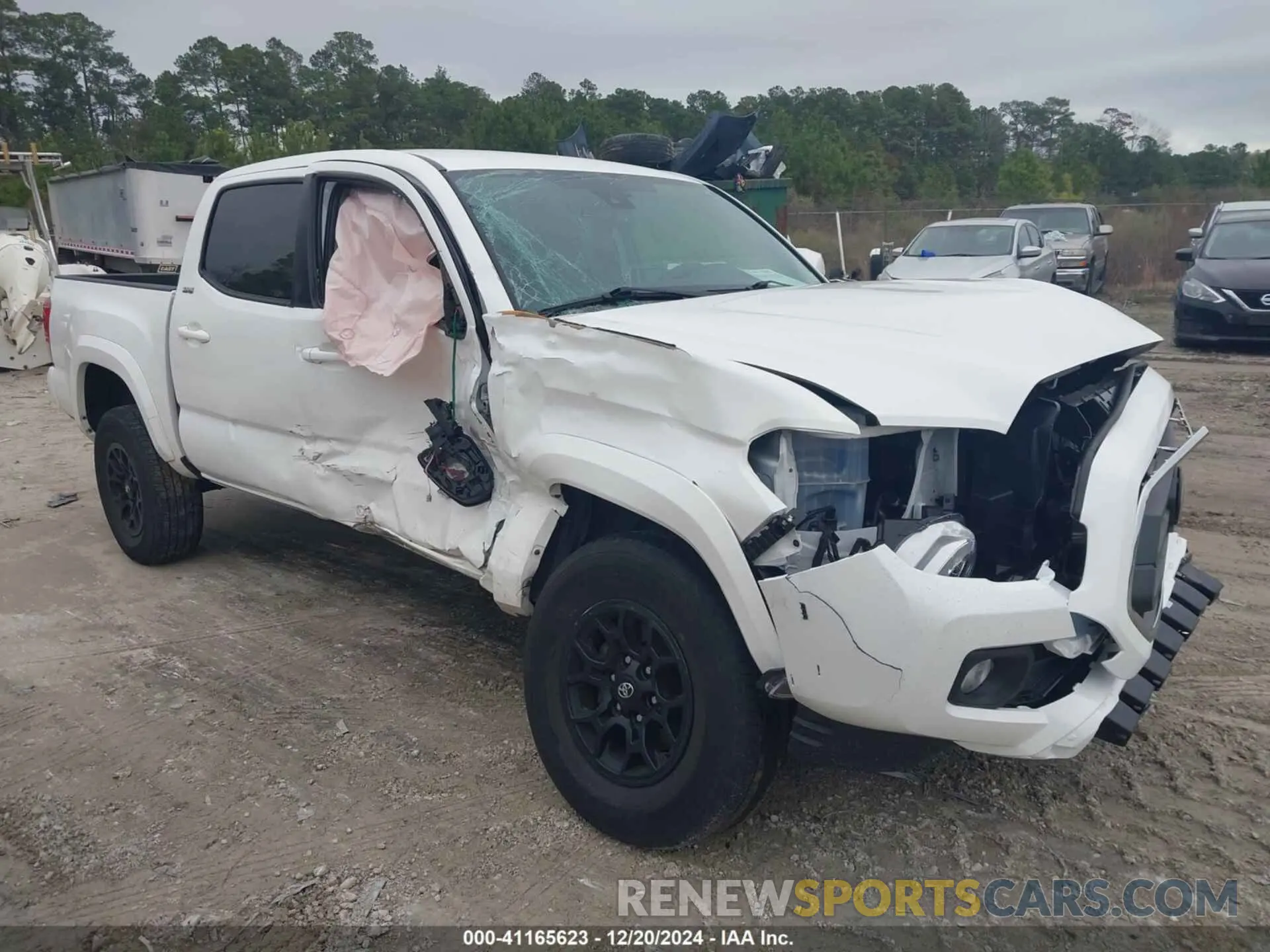 1 fotografías del automóvil dañado 3TMCZ5ANXNM477503 TOYOTA TACOMA 2022