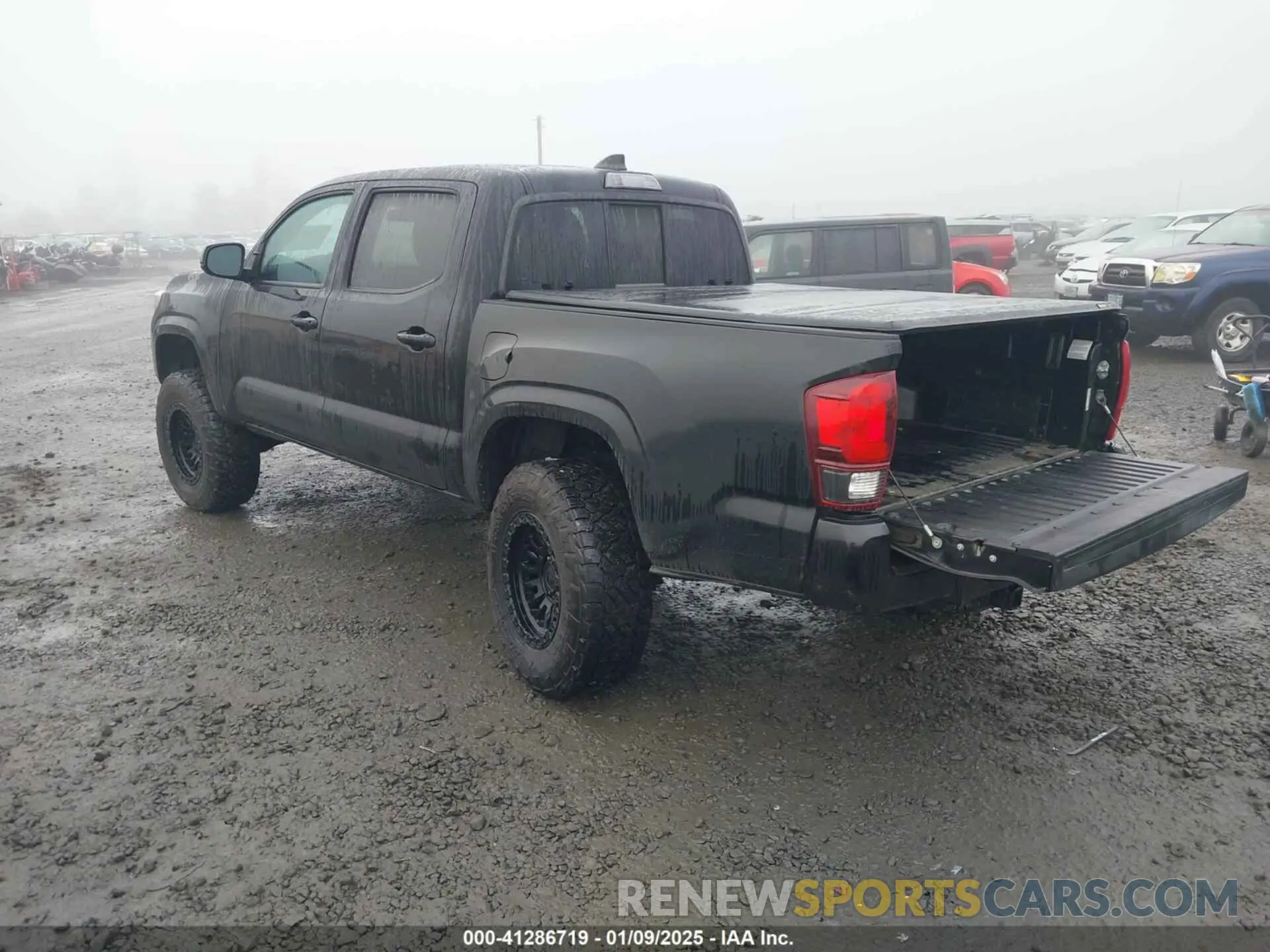 3 fotografías del automóvil dañado 3TMCZ5ANXNM490638 TOYOTA TACOMA 2022