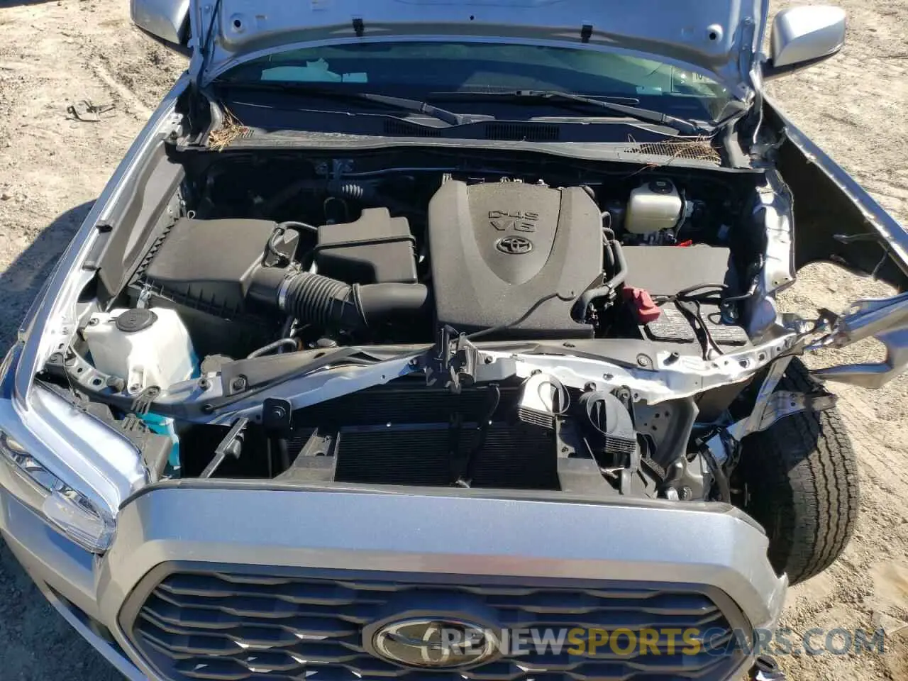 11 fotografías del automóvil dañado 3TMCZ5ANXNM493751 TOYOTA TACOMA 2022