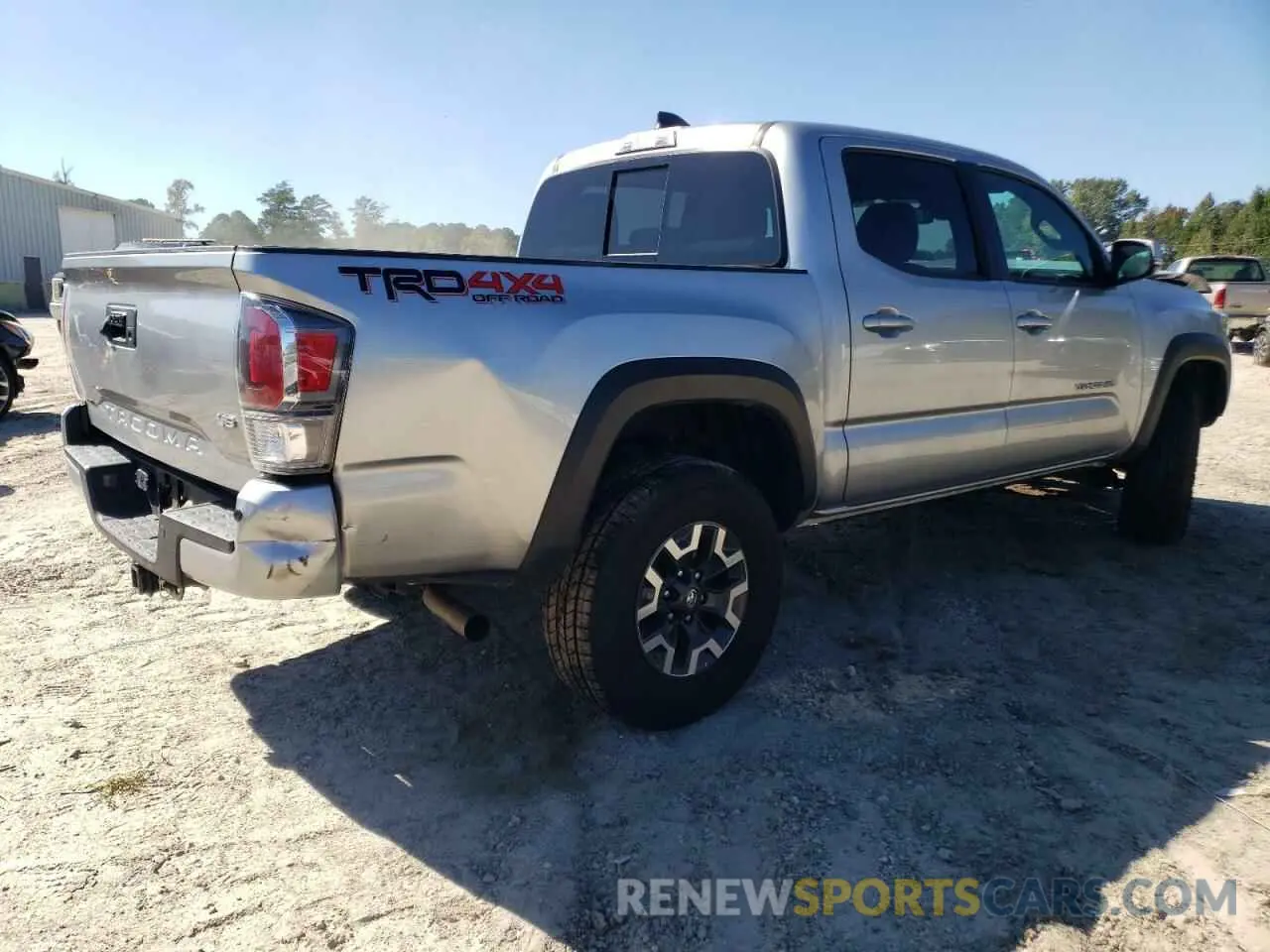 3 fotografías del automóvil dañado 3TMCZ5ANXNM493751 TOYOTA TACOMA 2022