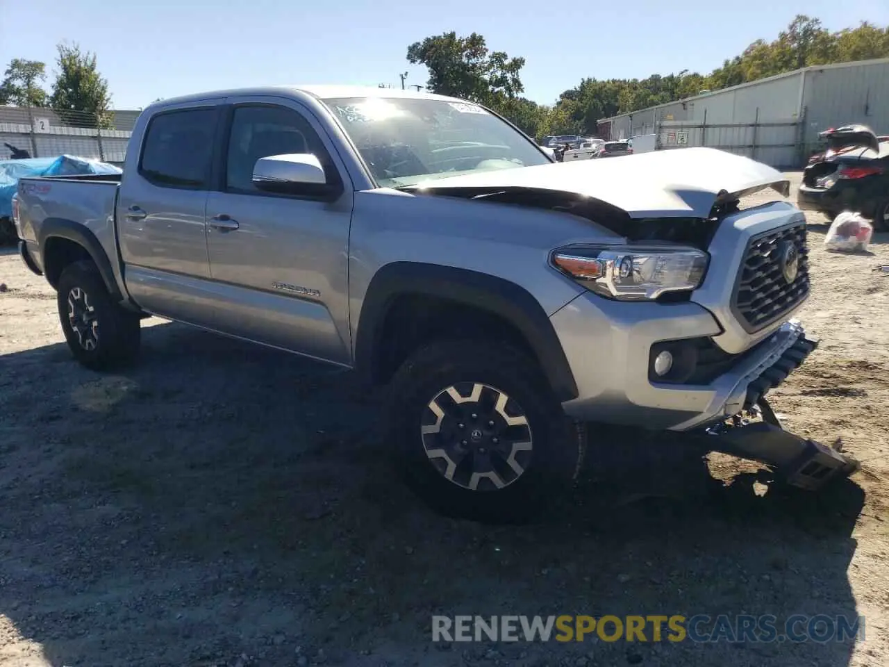 4 fotografías del automóvil dañado 3TMCZ5ANXNM493751 TOYOTA TACOMA 2022