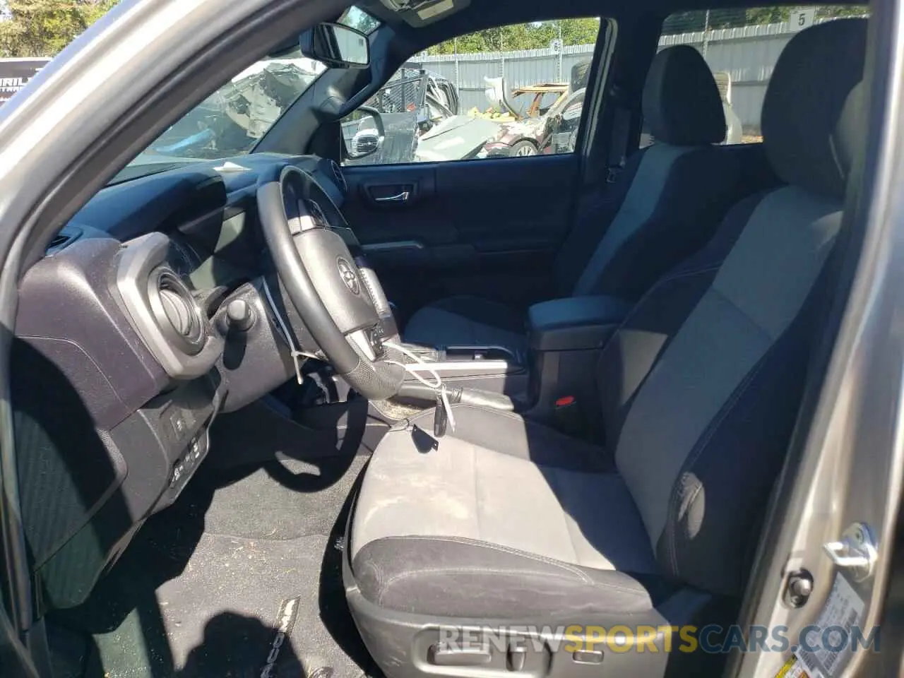 7 fotografías del automóvil dañado 3TMCZ5ANXNM493751 TOYOTA TACOMA 2022