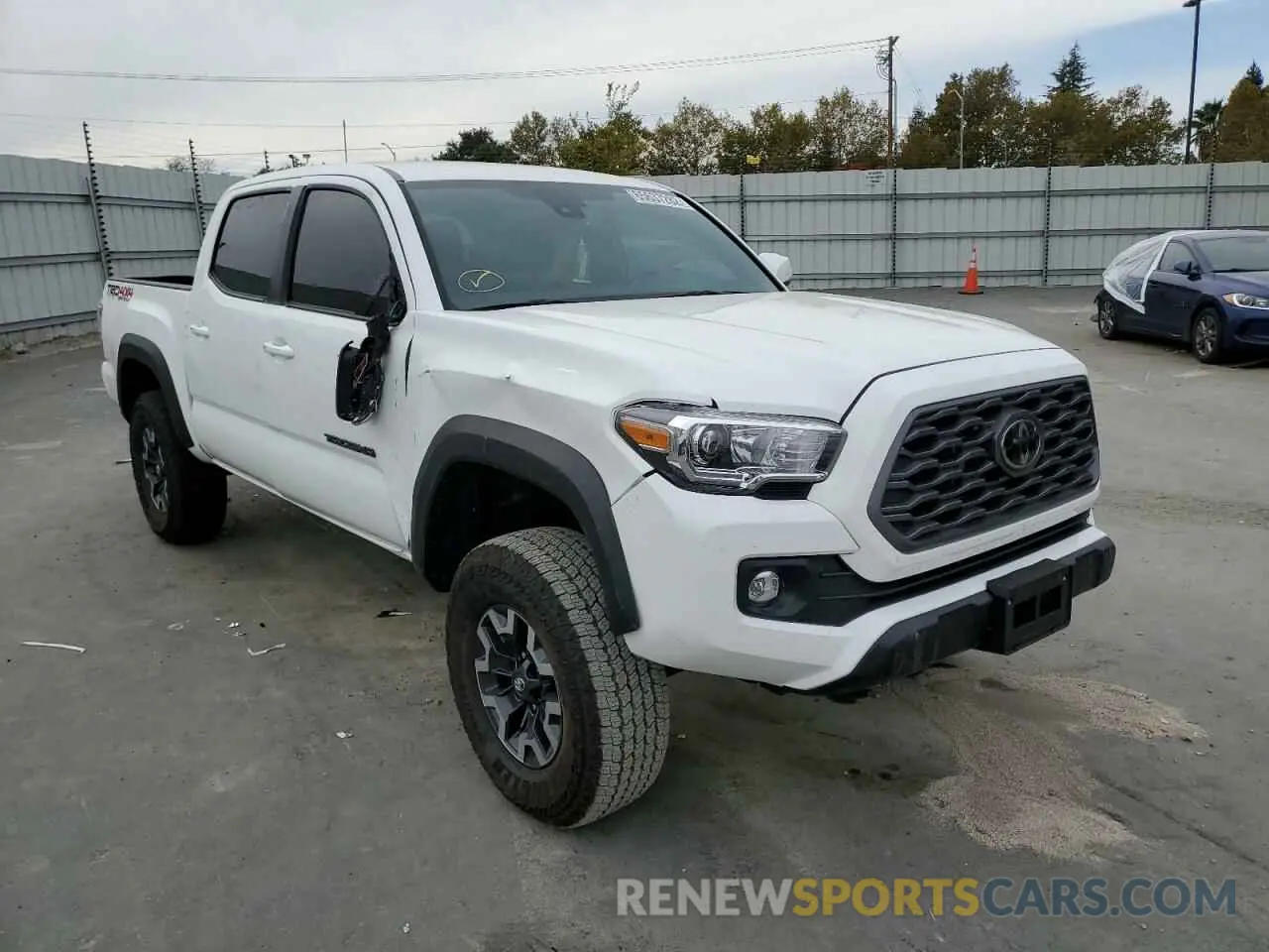 1 fotografías del automóvil dañado 3TMCZ5ANXNM501606 TOYOTA TACOMA 2022