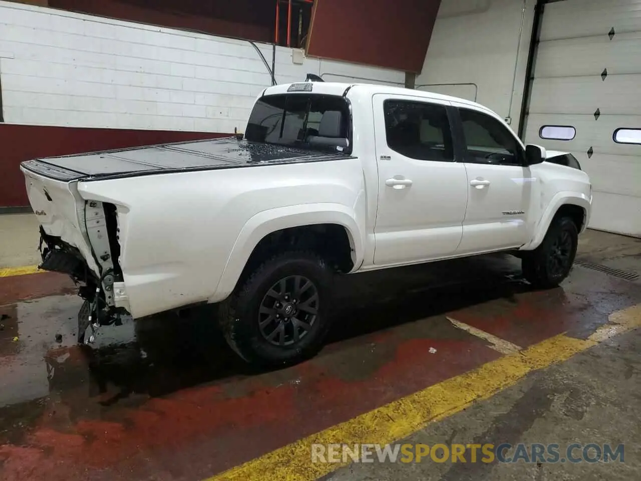 3 fotografías del automóvil dañado 3TMCZ5ANXNM523735 TOYOTA TACOMA 2022