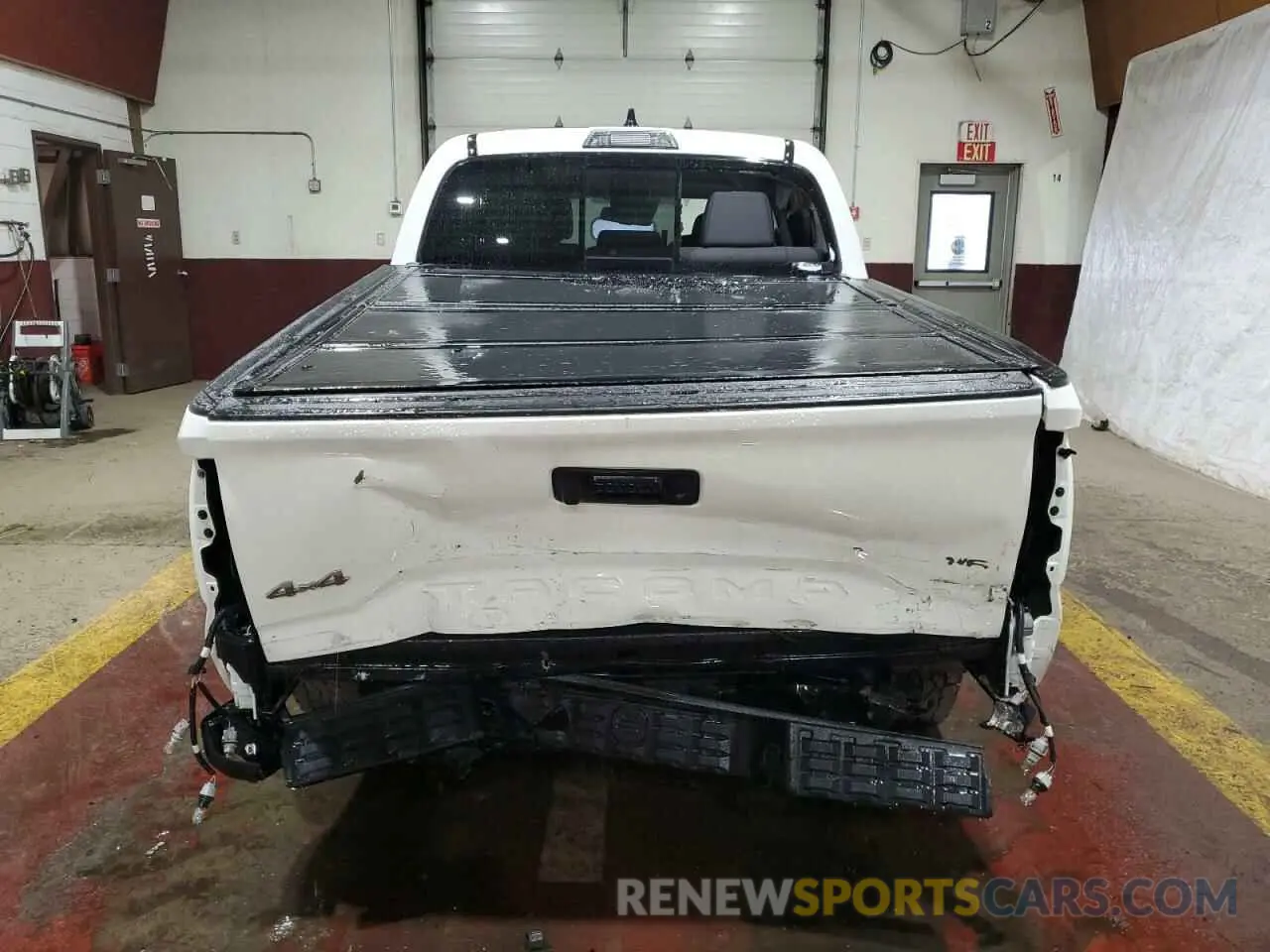 6 fotografías del automóvil dañado 3TMCZ5ANXNM523735 TOYOTA TACOMA 2022