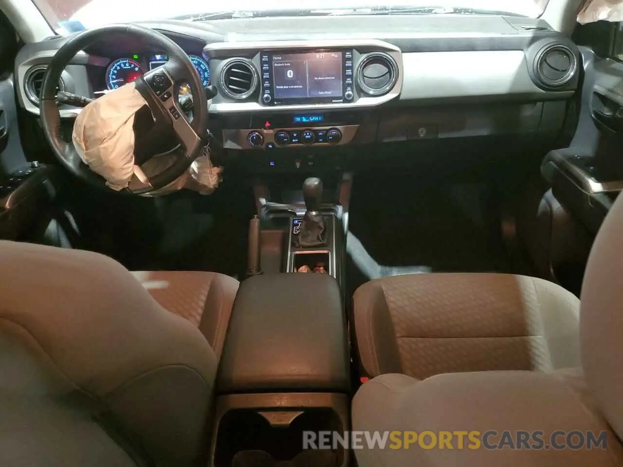 8 fotografías del automóvil dañado 3TMCZ5ANXNM523735 TOYOTA TACOMA 2022