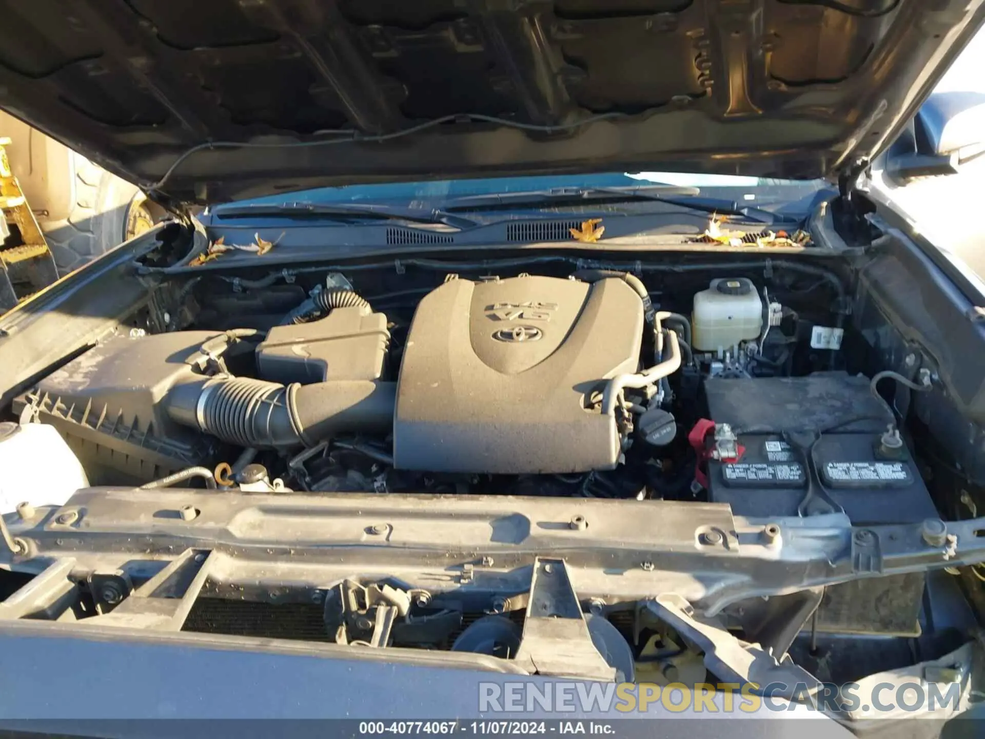 10 fotografías del automóvil dañado 3TMCZ5ANXNM532628 TOYOTA TACOMA 2022