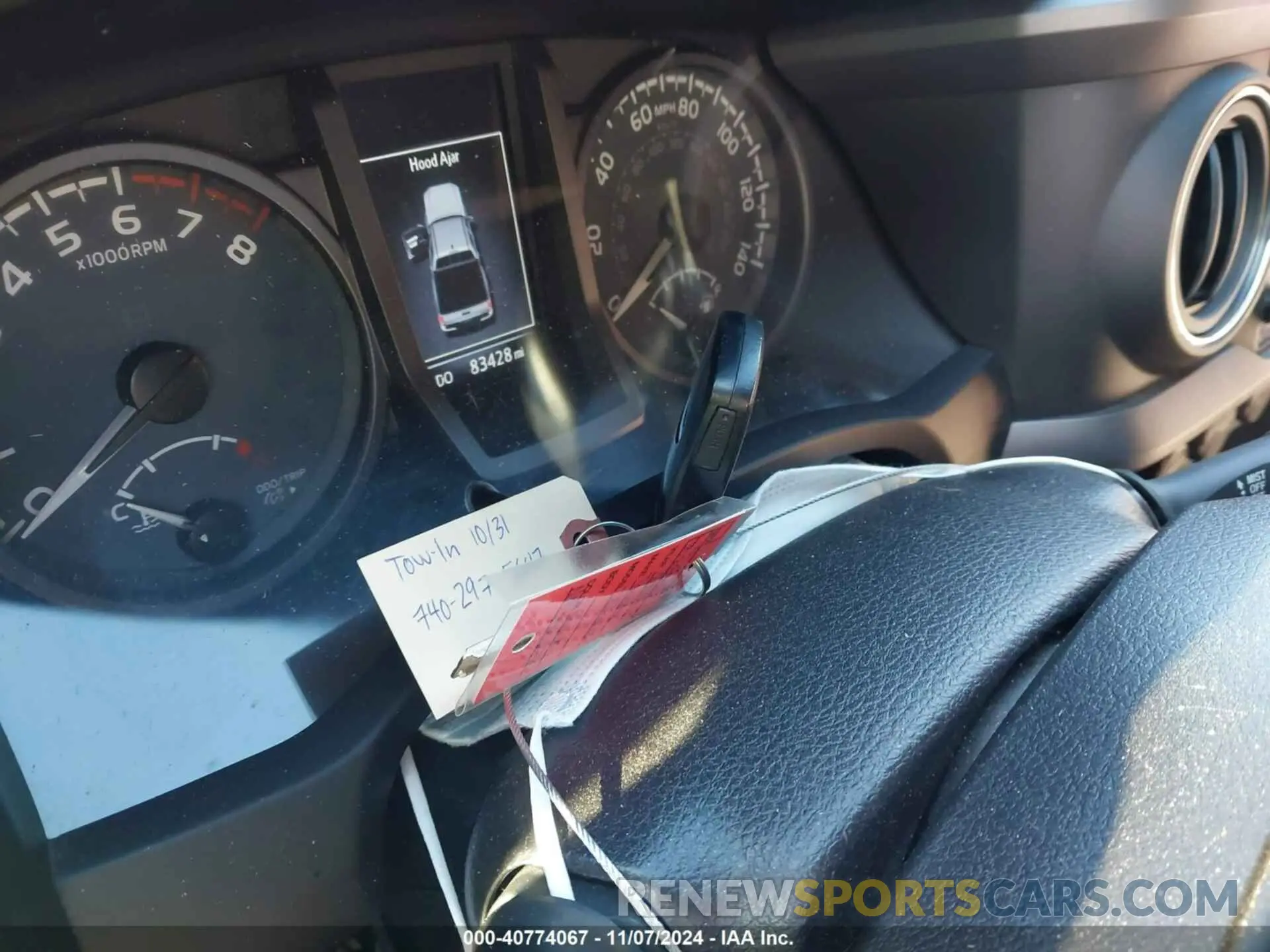 11 fotografías del automóvil dañado 3TMCZ5ANXNM532628 TOYOTA TACOMA 2022
