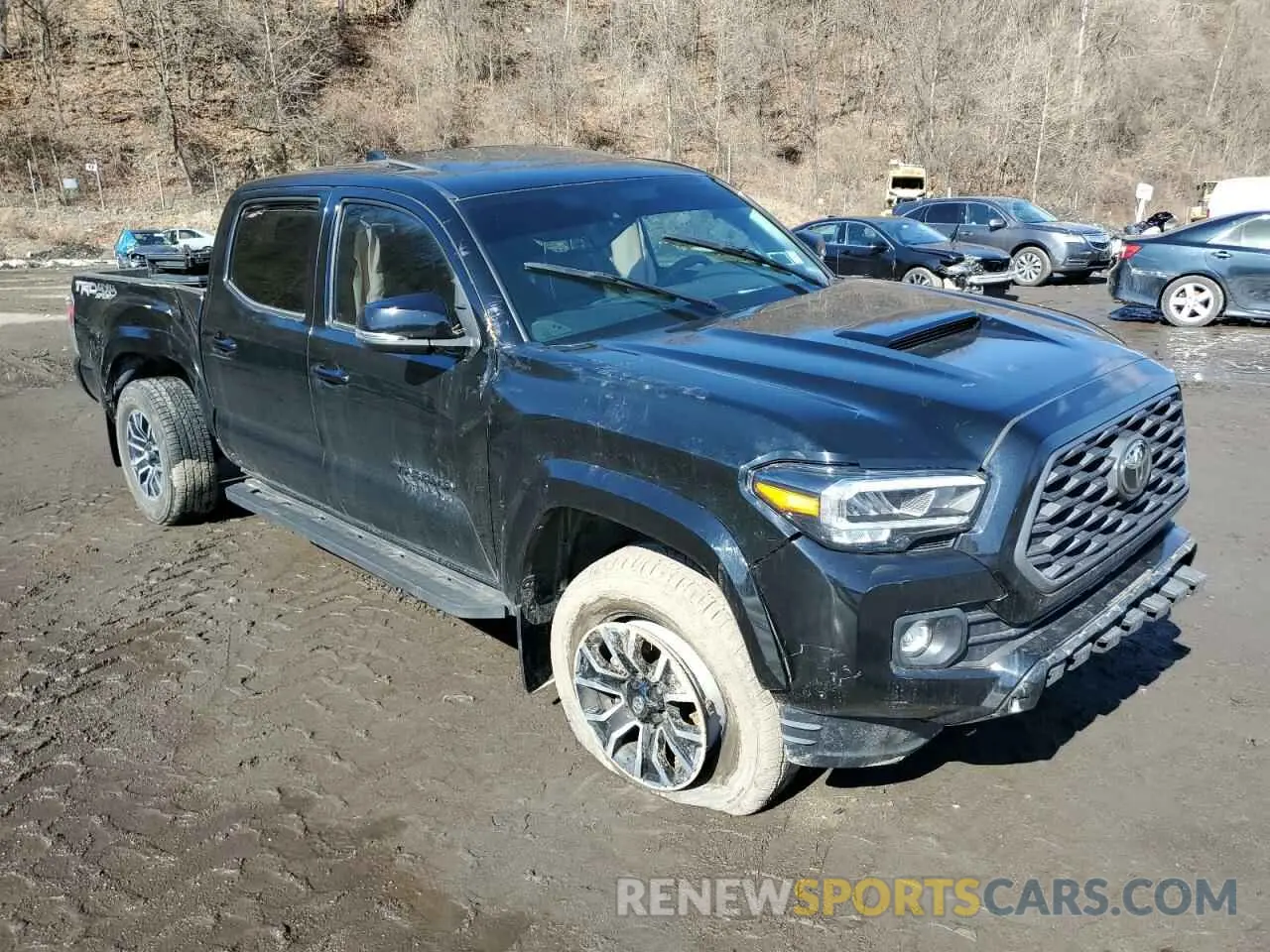 4 fotografías del automóvil dañado 3TMDZ5BN0NM121953 TOYOTA TACOMA 2022