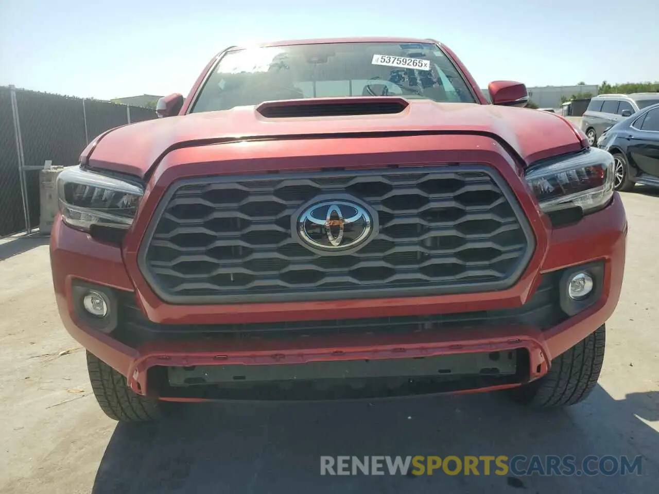 5 fotografías del automóvil dañado 3TMDZ5BN1NM122738 TOYOTA TACOMA 2022
