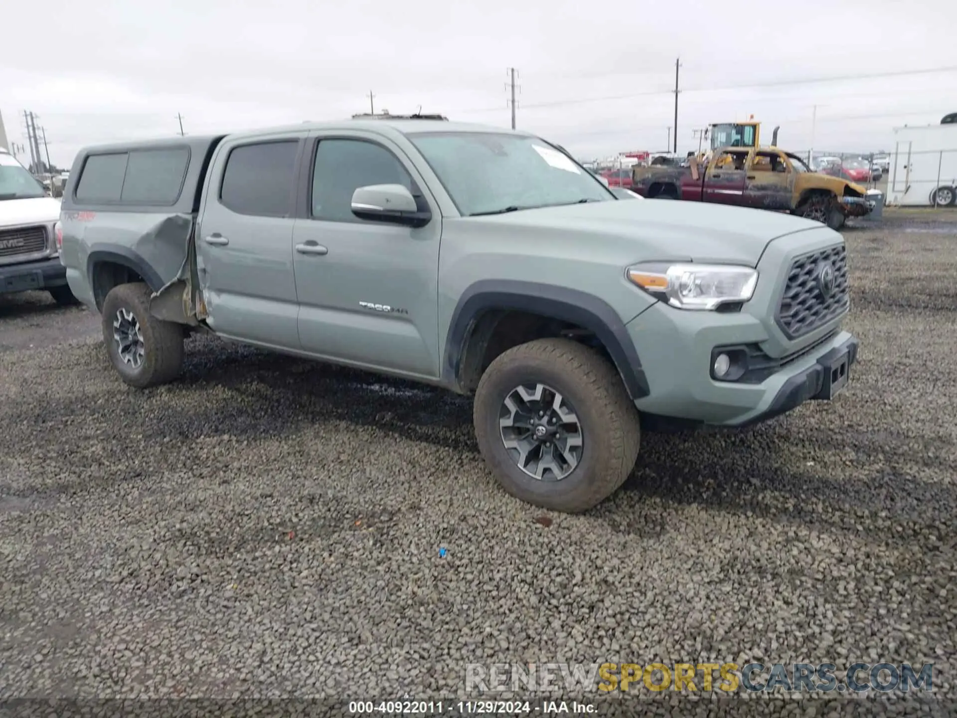 1 fotografías del automóvil dañado 3TMDZ5BN1NM123131 TOYOTA TACOMA 2022