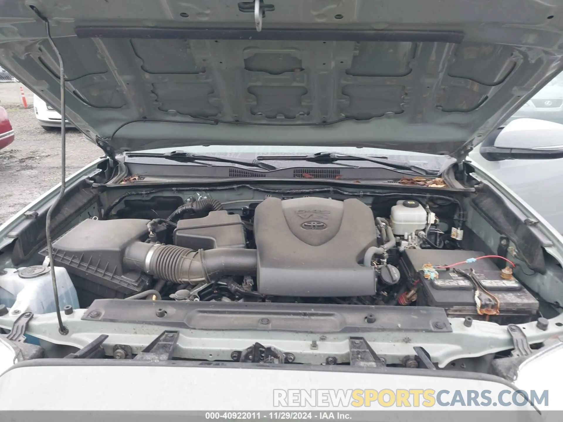 10 fotografías del automóvil dañado 3TMDZ5BN1NM123131 TOYOTA TACOMA 2022