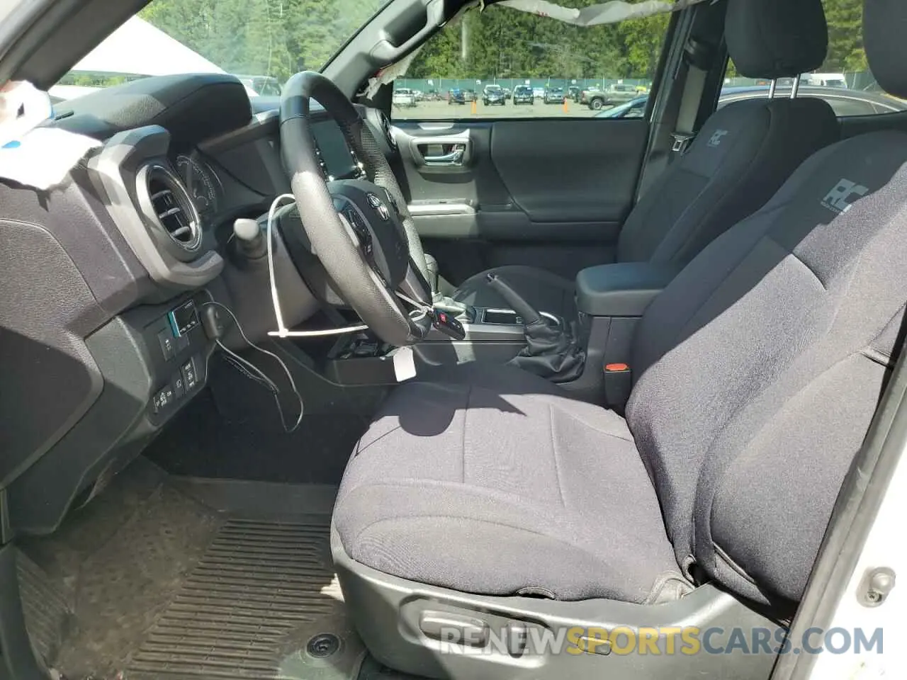 7 fotografías del automóvil dañado 3TMDZ5BN1NM136395 TOYOTA TACOMA 2022