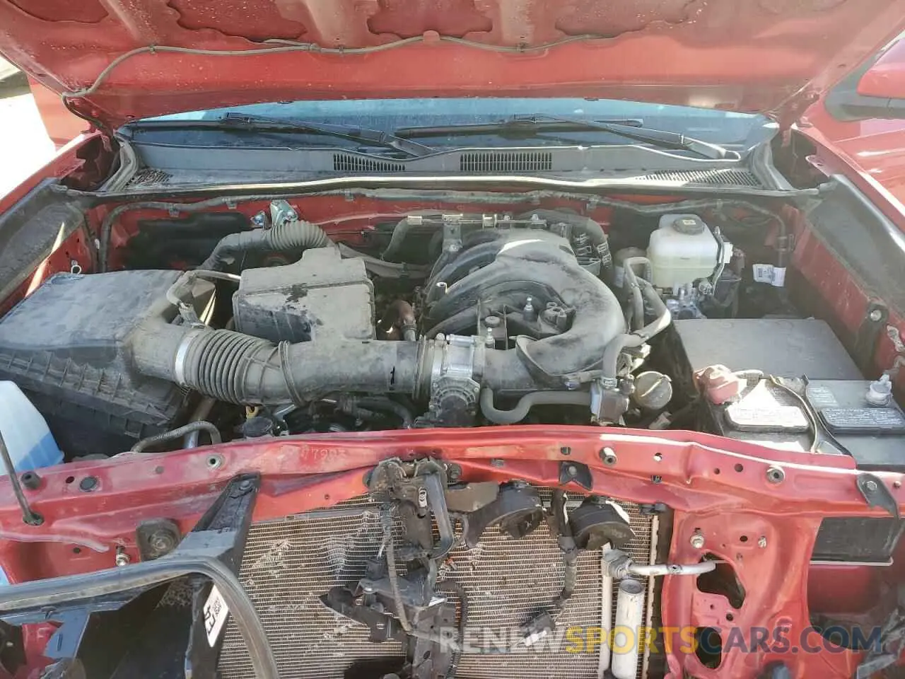 11 fotografías del automóvil dañado 3TMDZ5BN2NM125423 TOYOTA TACOMA 2022
