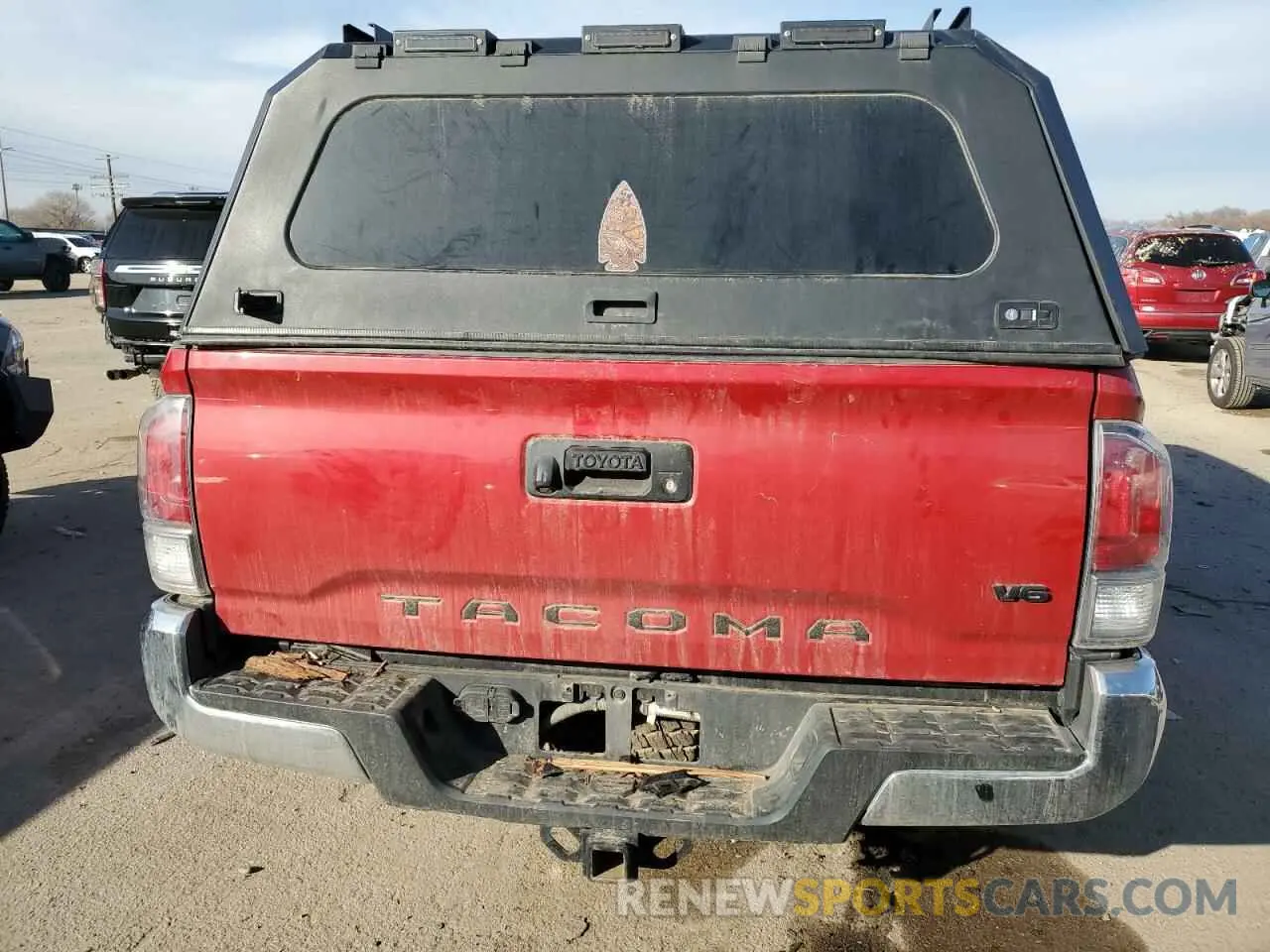 6 fotografías del automóvil dañado 3TMDZ5BN2NM125423 TOYOTA TACOMA 2022