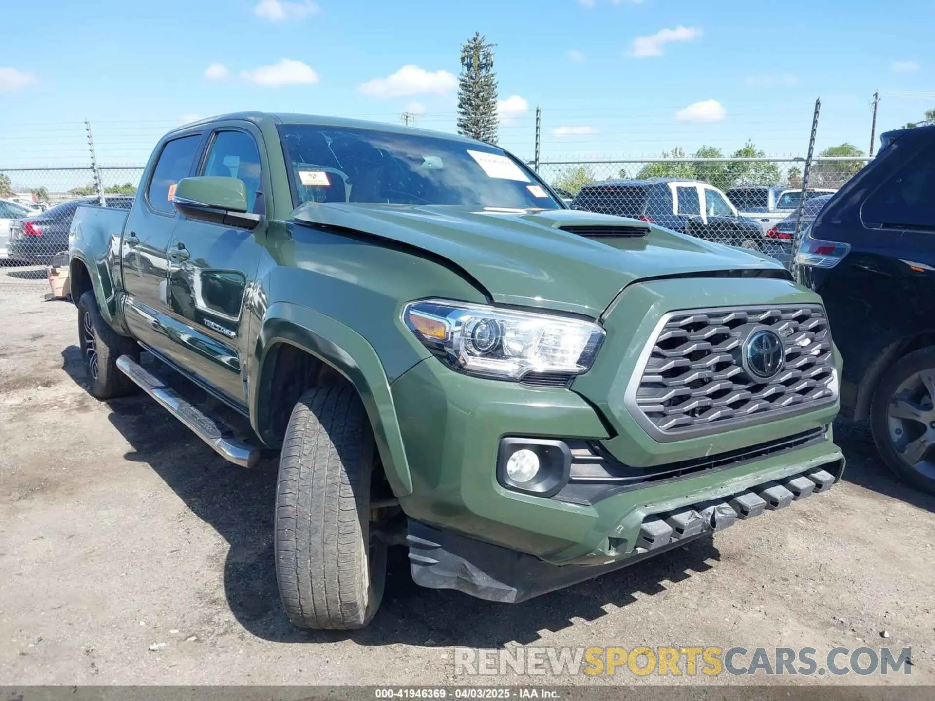 1 fotografías del automóvil dañado 3TMDZ5BN2NM133036 TOYOTA TACOMA 2022
